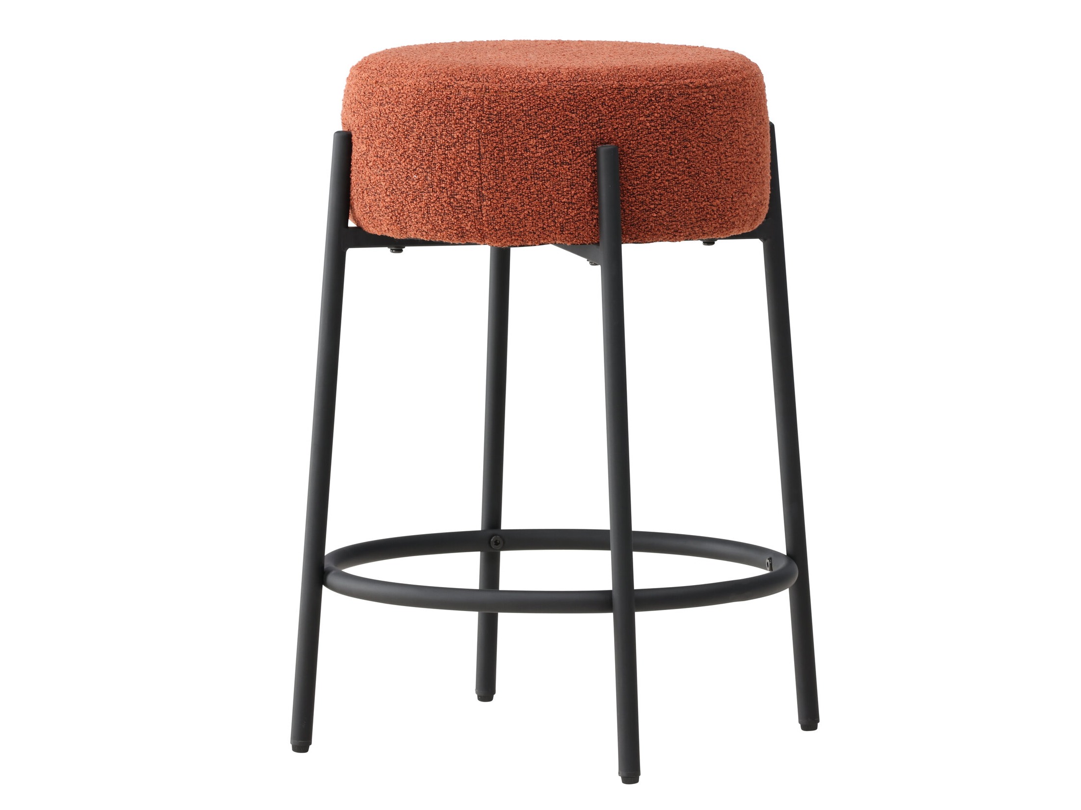 Bar stool Dallas 4891 (Black + Red)