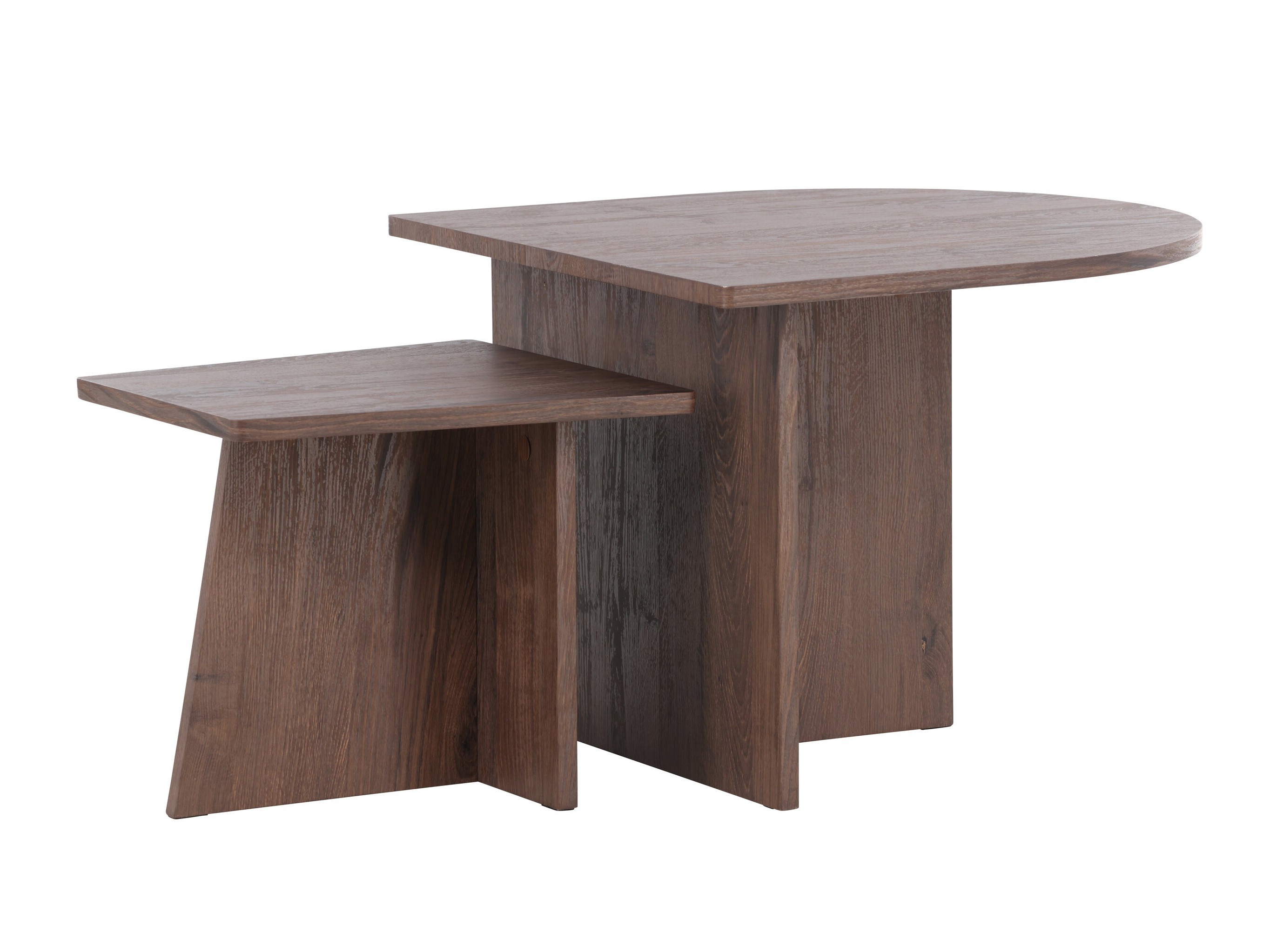 Nest of coffee tables Dallas 4880 (Dark brown)