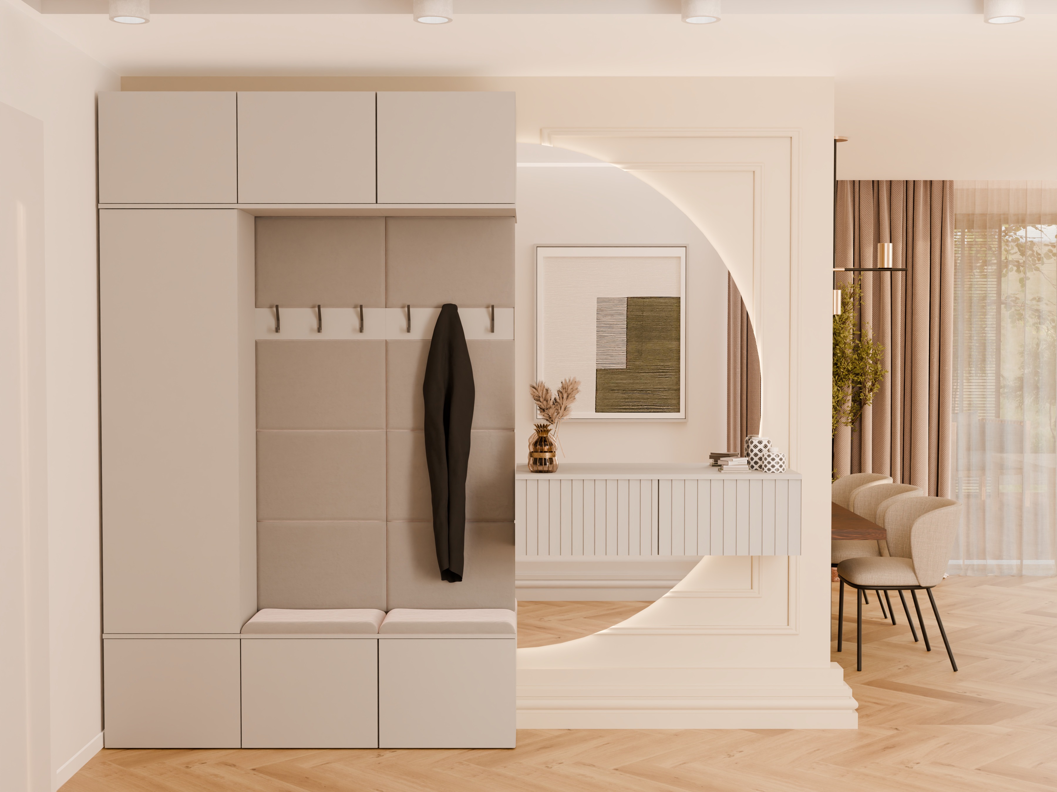 Hallway set Domtori 112 (Cashmere)