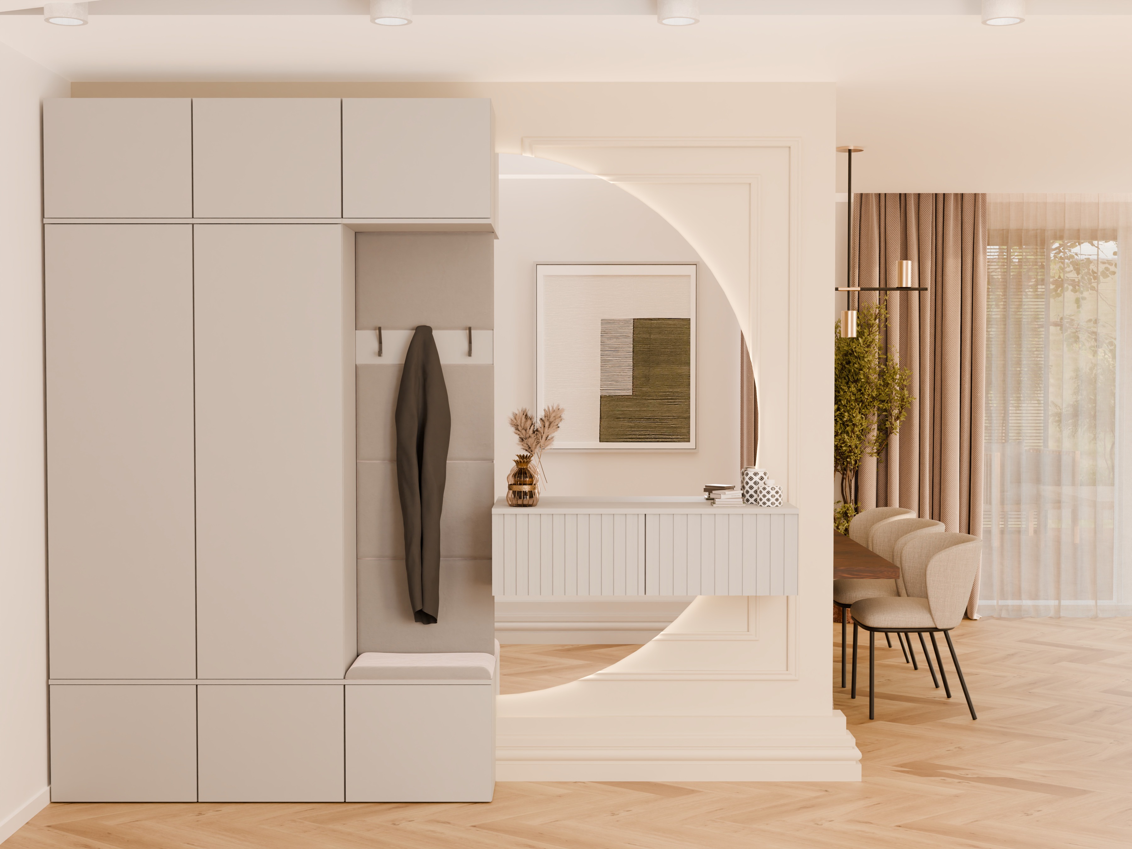 Hallway set Domtori 113 (Cashmere)