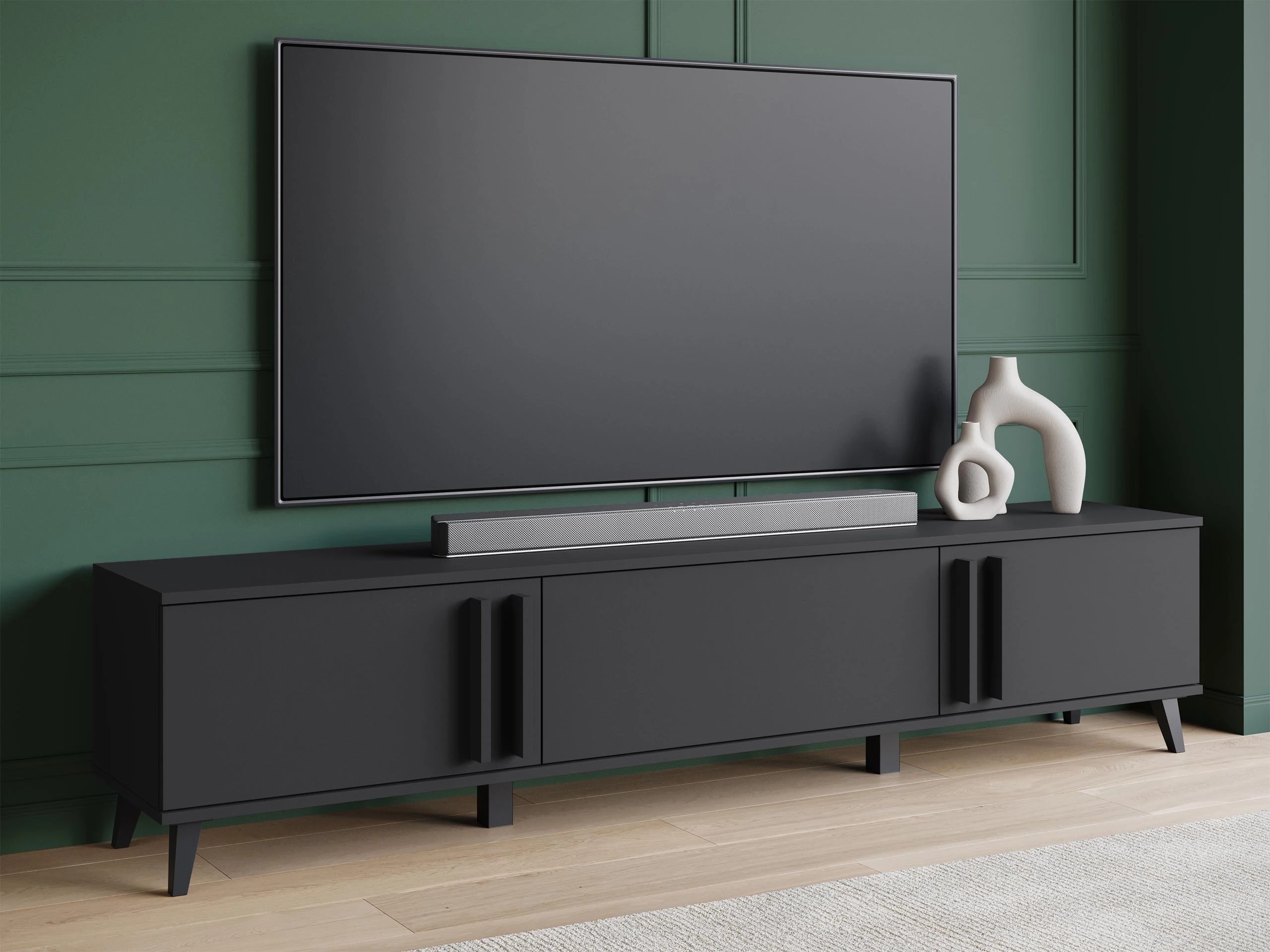 TV stand Facetor (Graphite)