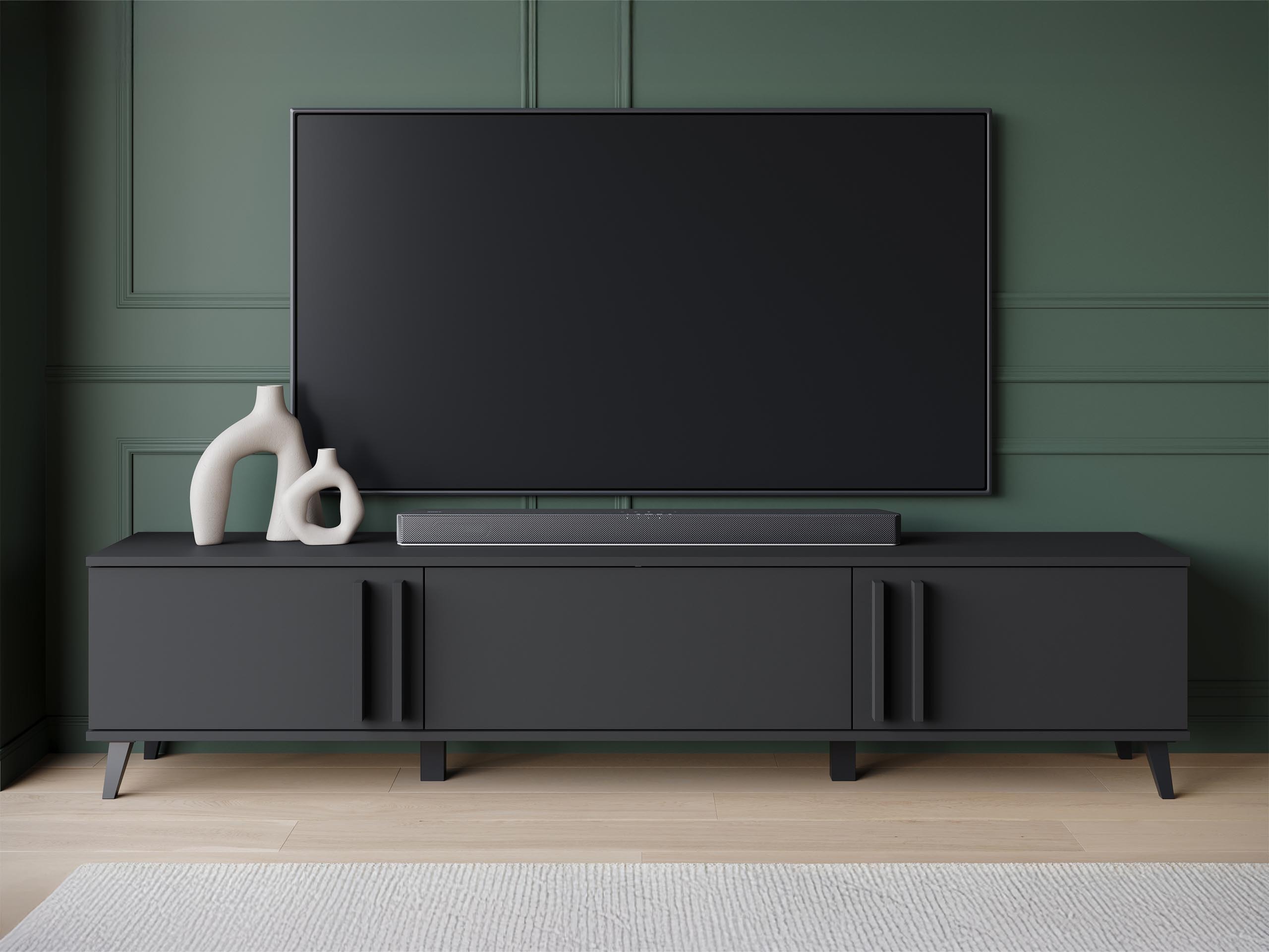 TV stand Facetor (Graphite)