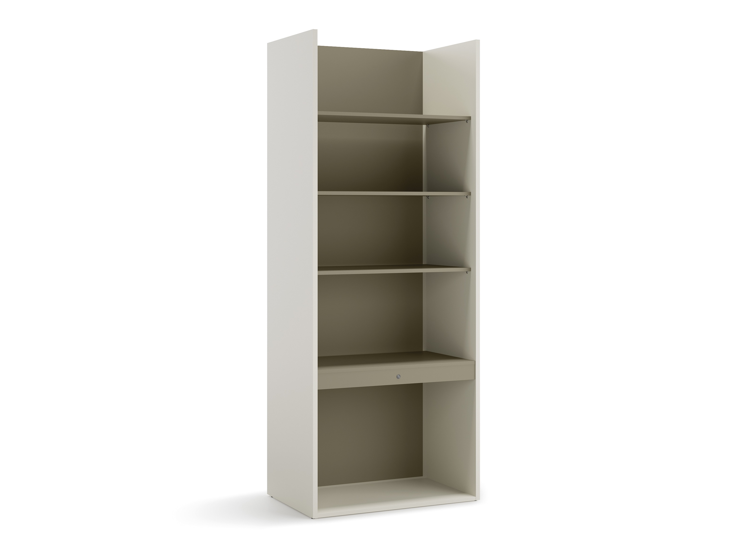 Bookcase Evareve 103 (Green + Light brown)