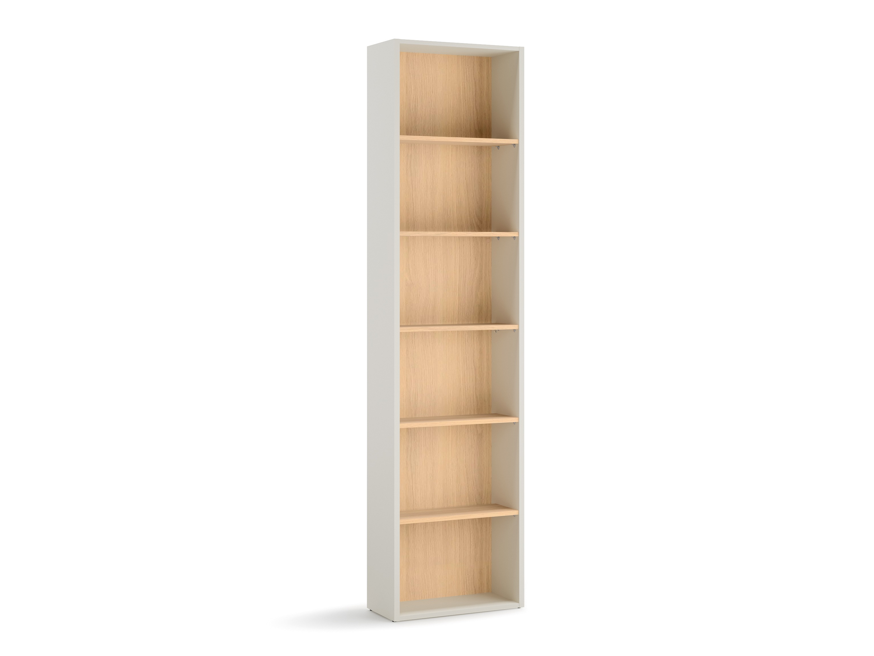 Bookcase Evareve 104 (Oak + Light brown)