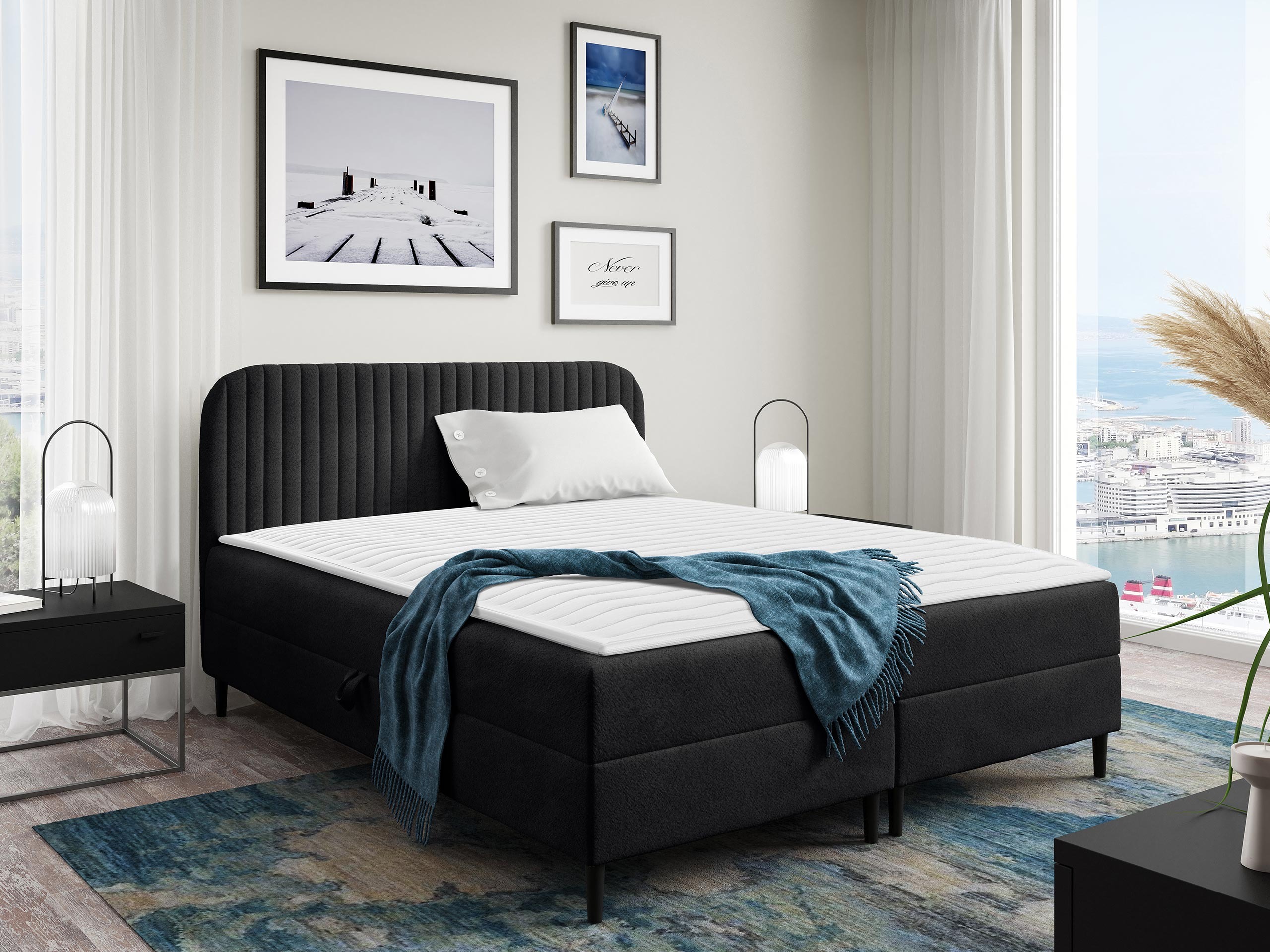 Continental bed Rivus (Coral 60)