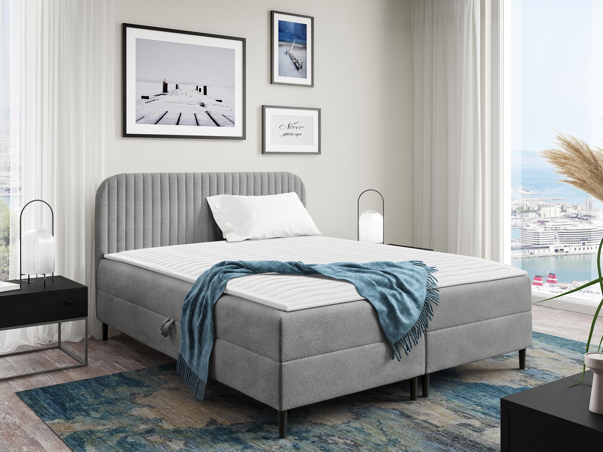 Continental bed Rivus (Coral 75)