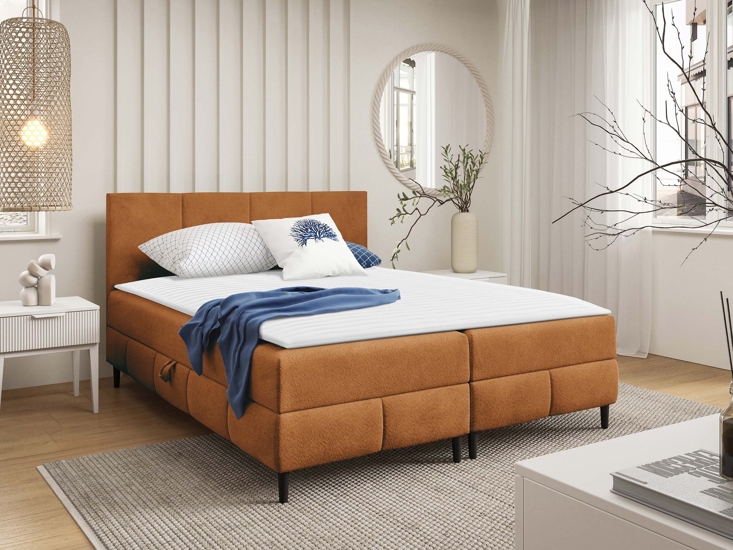 Continental bed Rivus I (Coral 35)