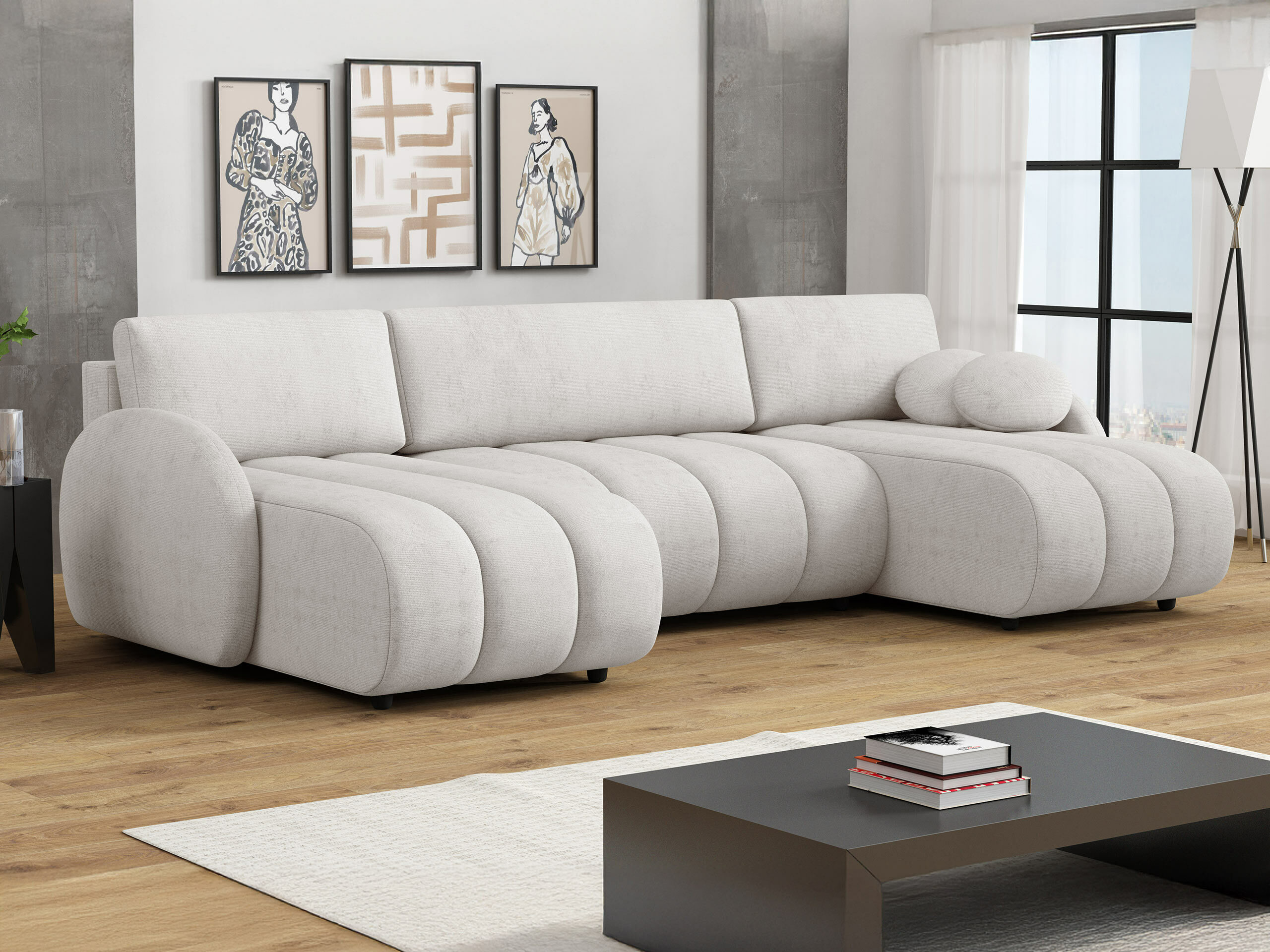 Corner sofa Columbus 248 (Sereno 682)