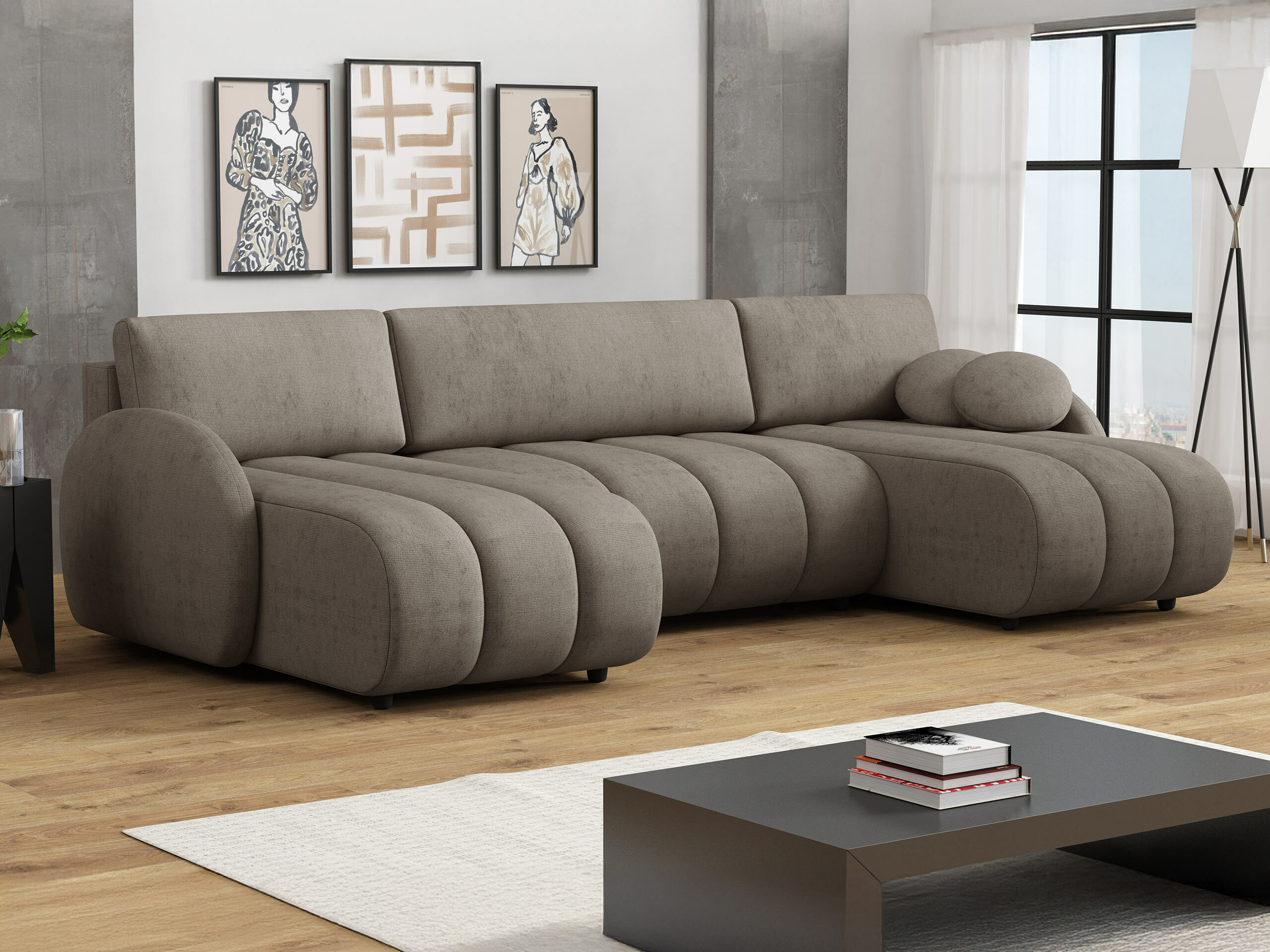 Corner sofa Columbus 248 (Sereno 684)