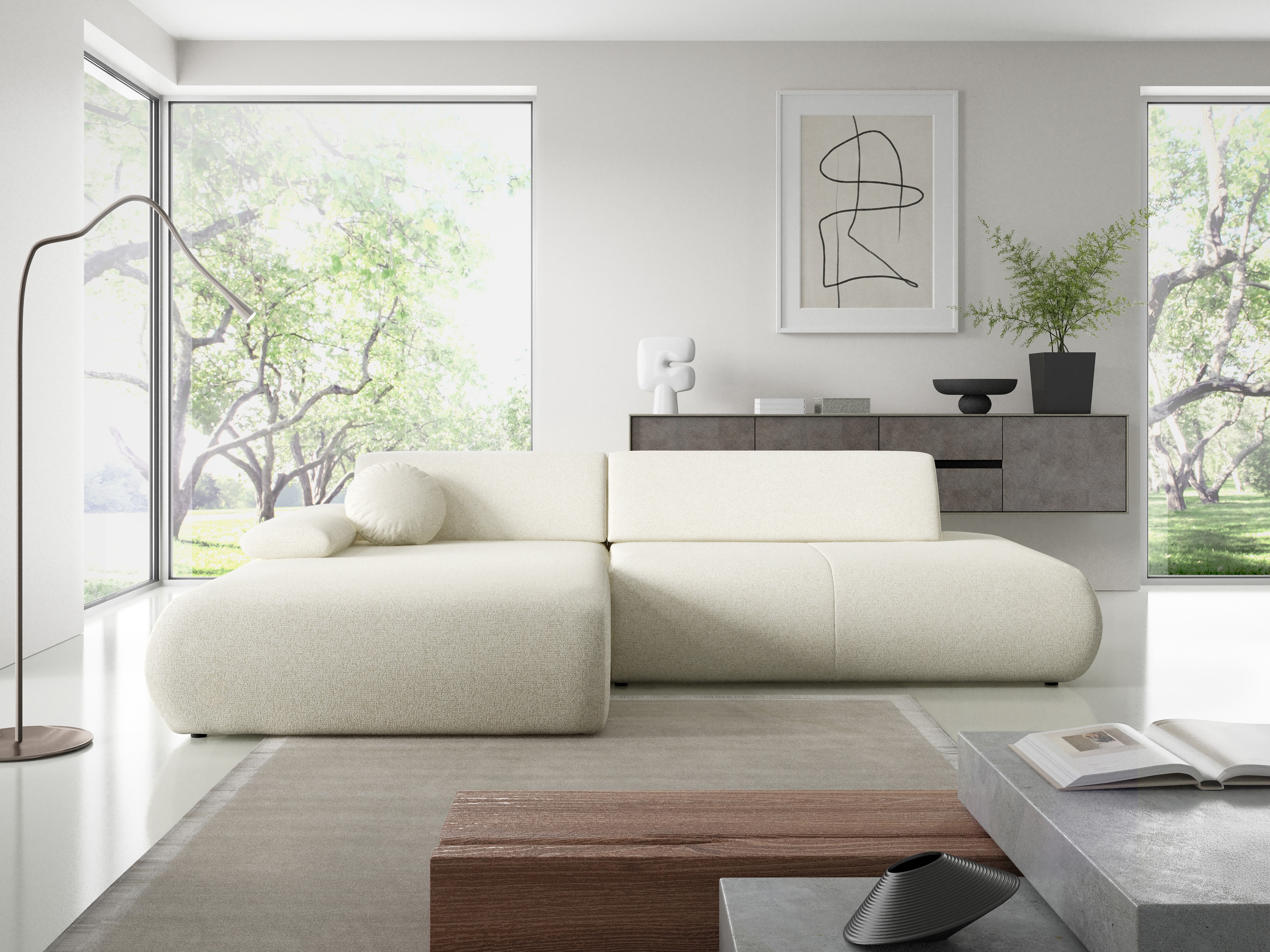 Corner sofa Kingston 183 (Puente 03)