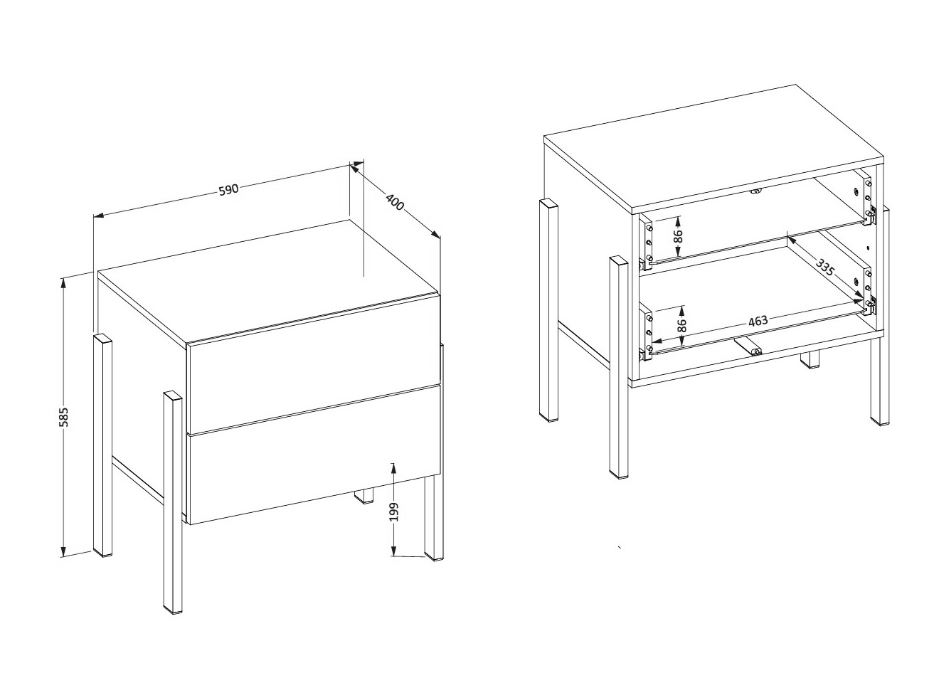 Bedroom set Etsore 115