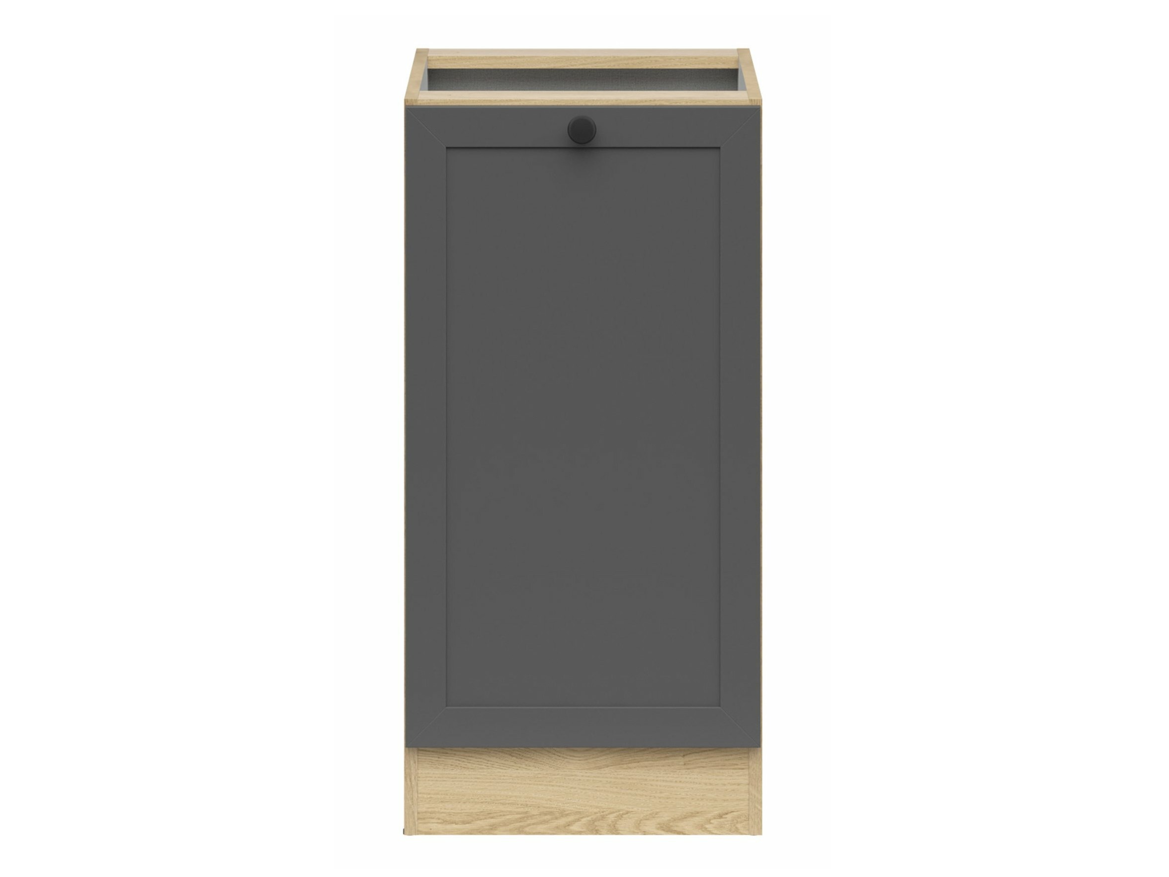 Modular cabinet with doors Classic Grey Oak 100