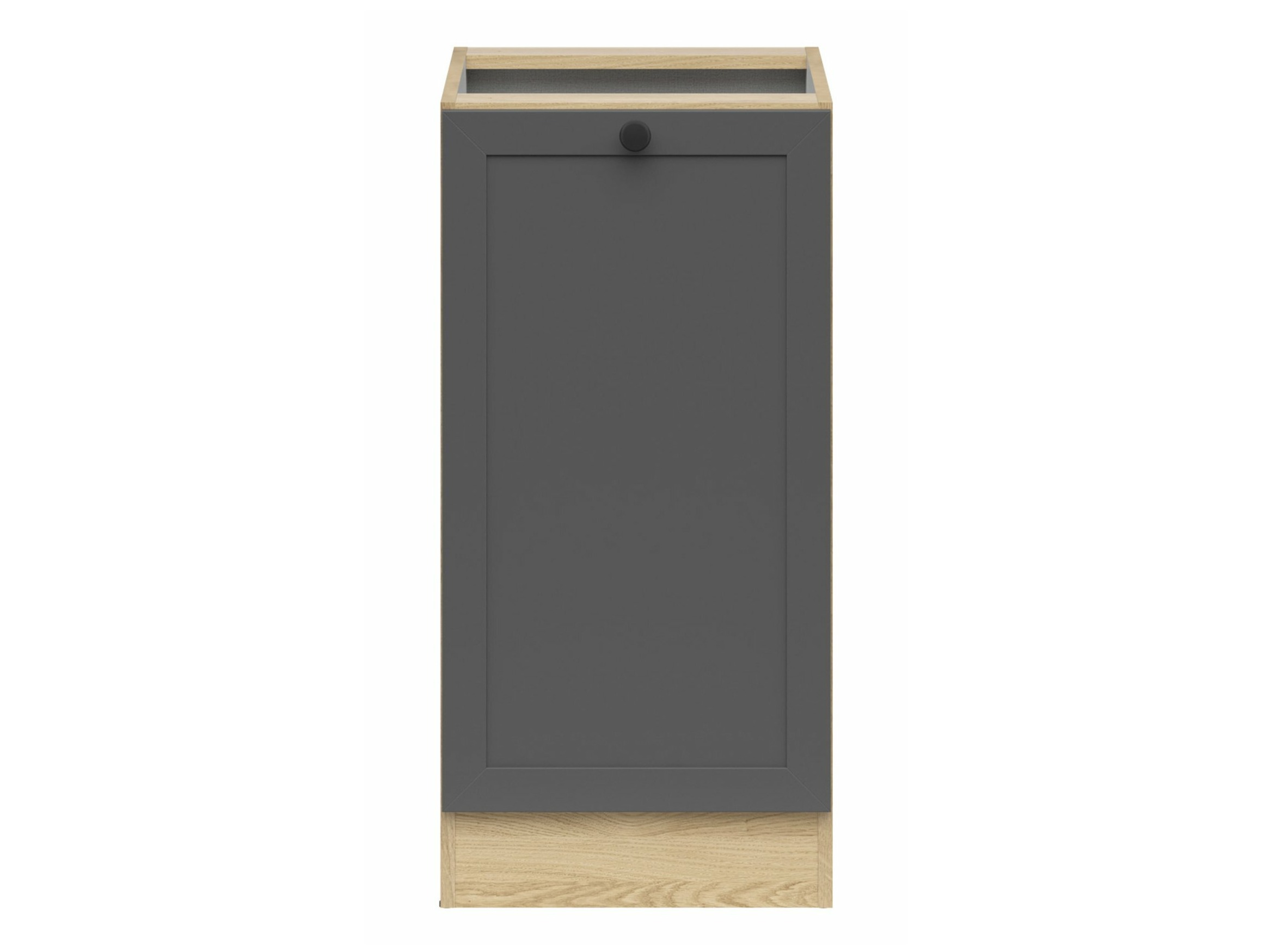 Modular cabinet with doors Classic Grey Oak 100