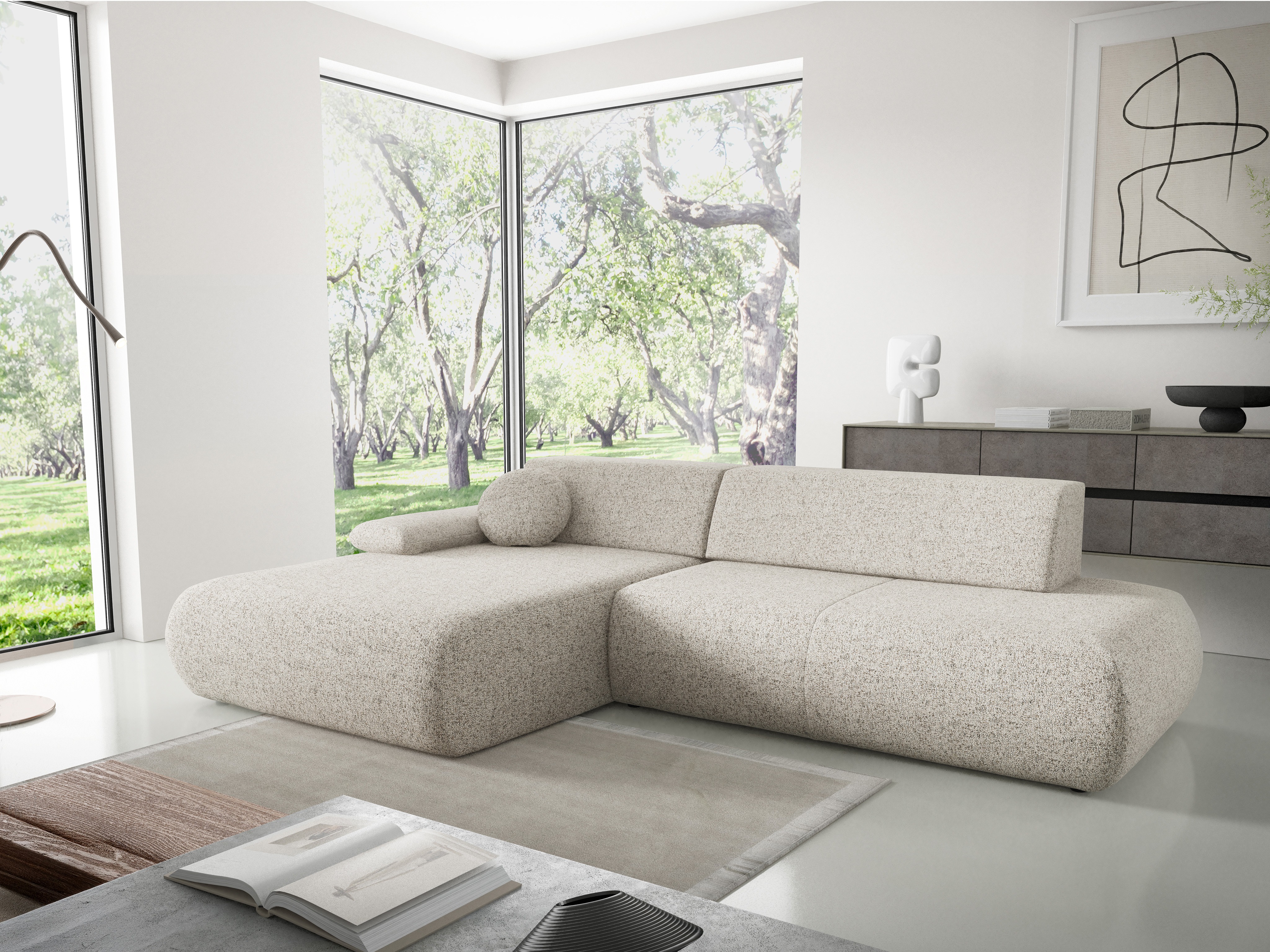 Corner sofa Kingston 183 (Puente 06)