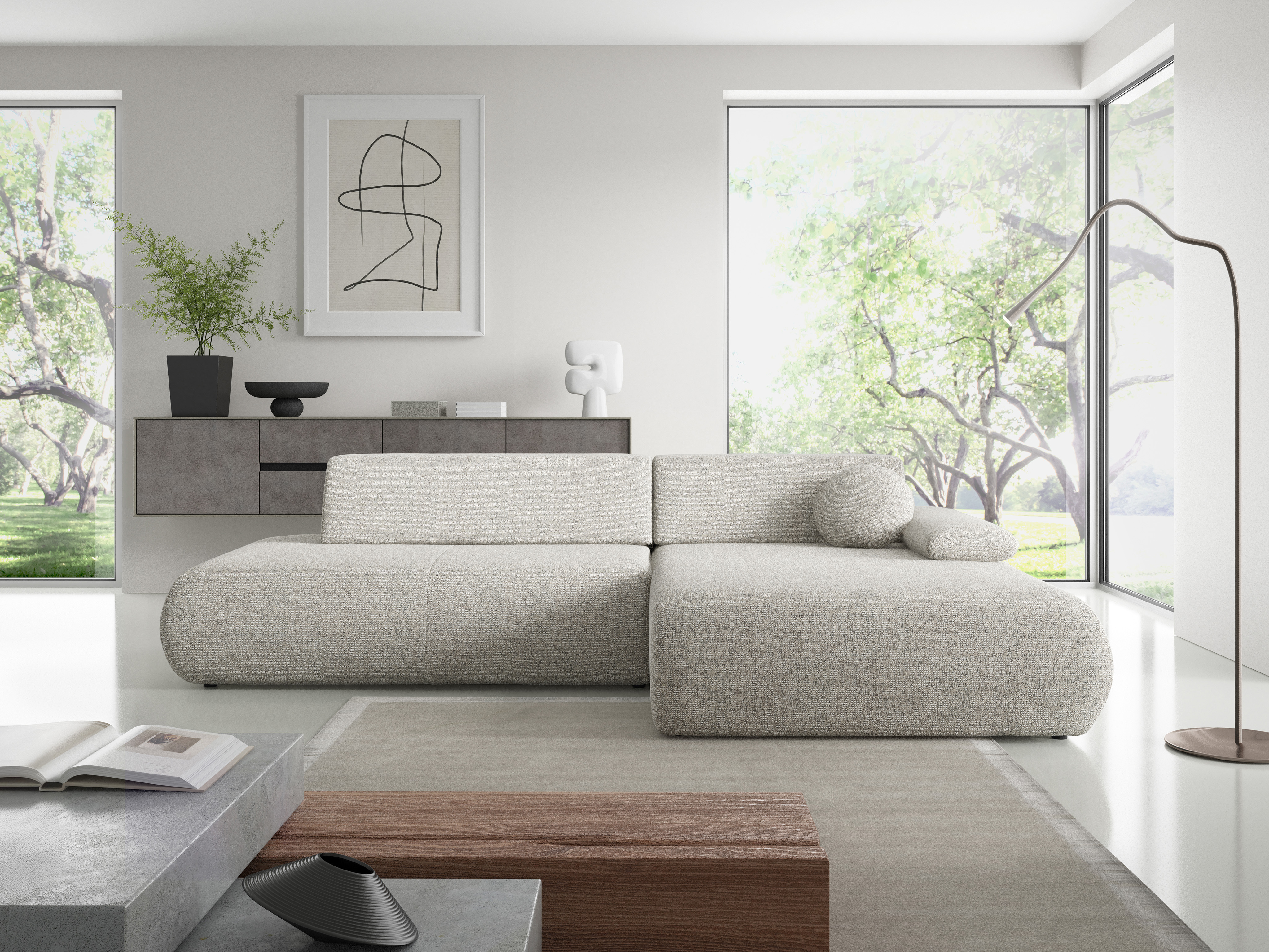 Corner sofa Kingston 183 (Puente 09)