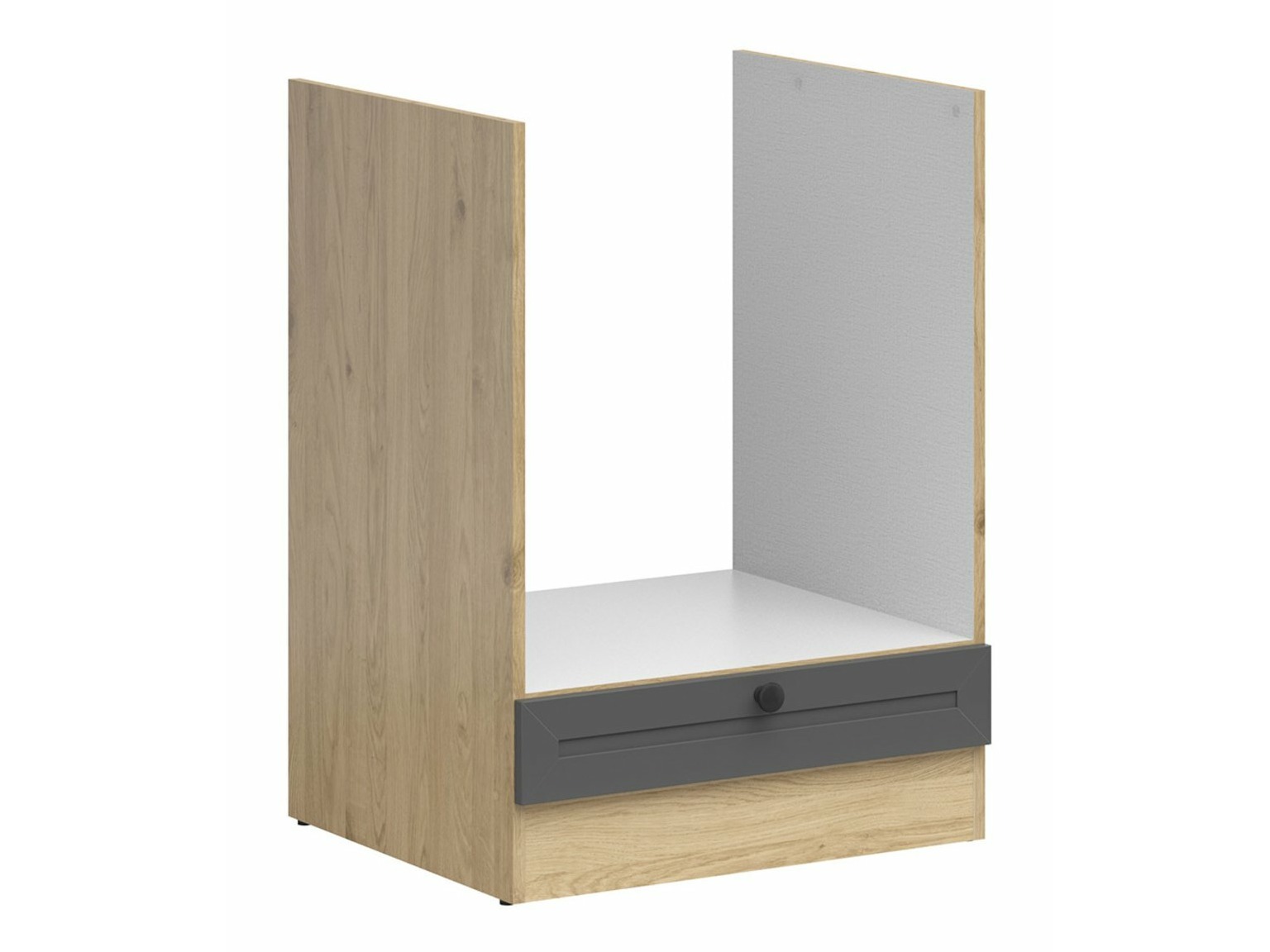 Modular cabinet for built-in appliances Classic Grey Oak 109
