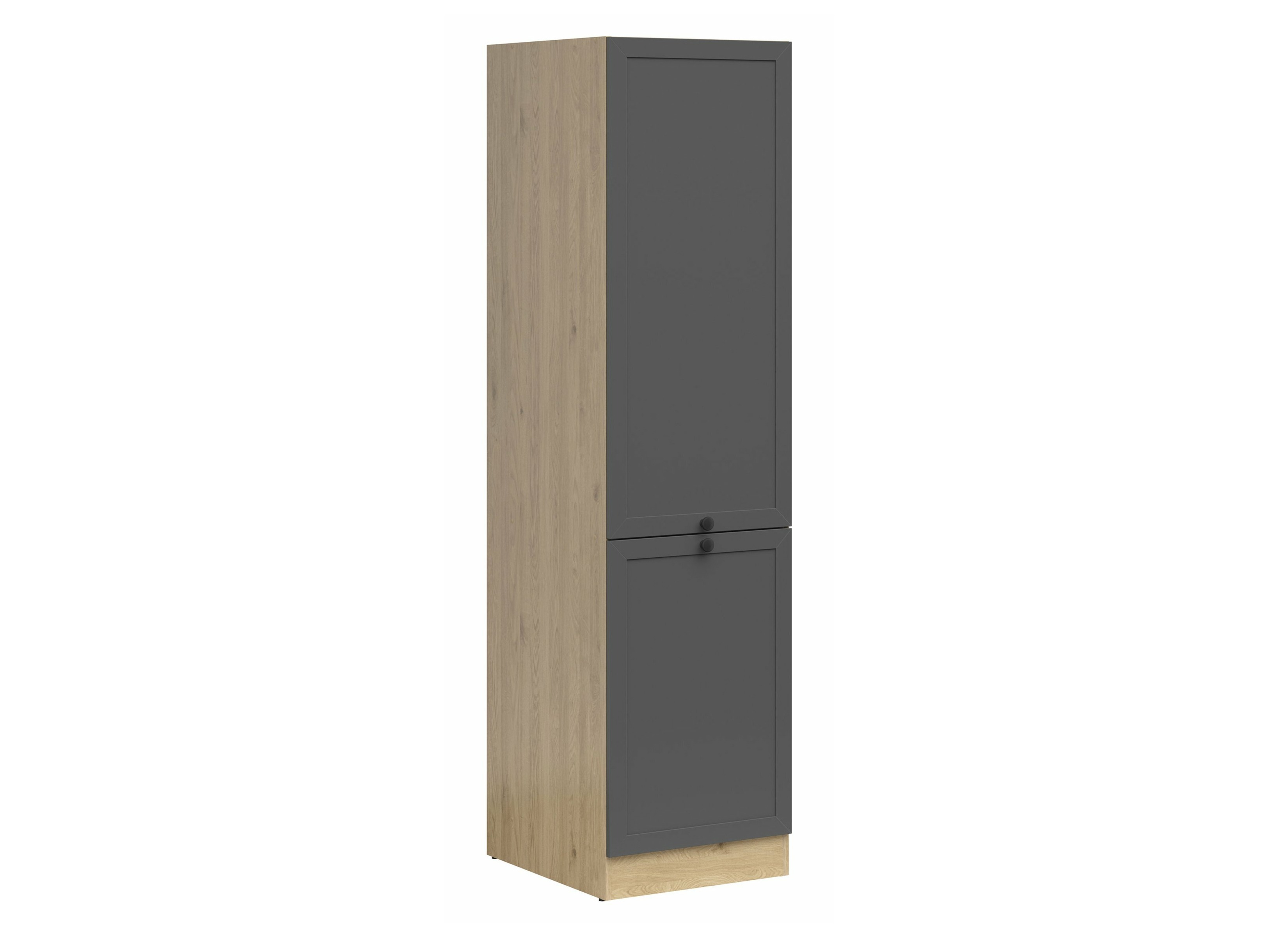 Modular cabinet with doors Classic Grey Oak 114