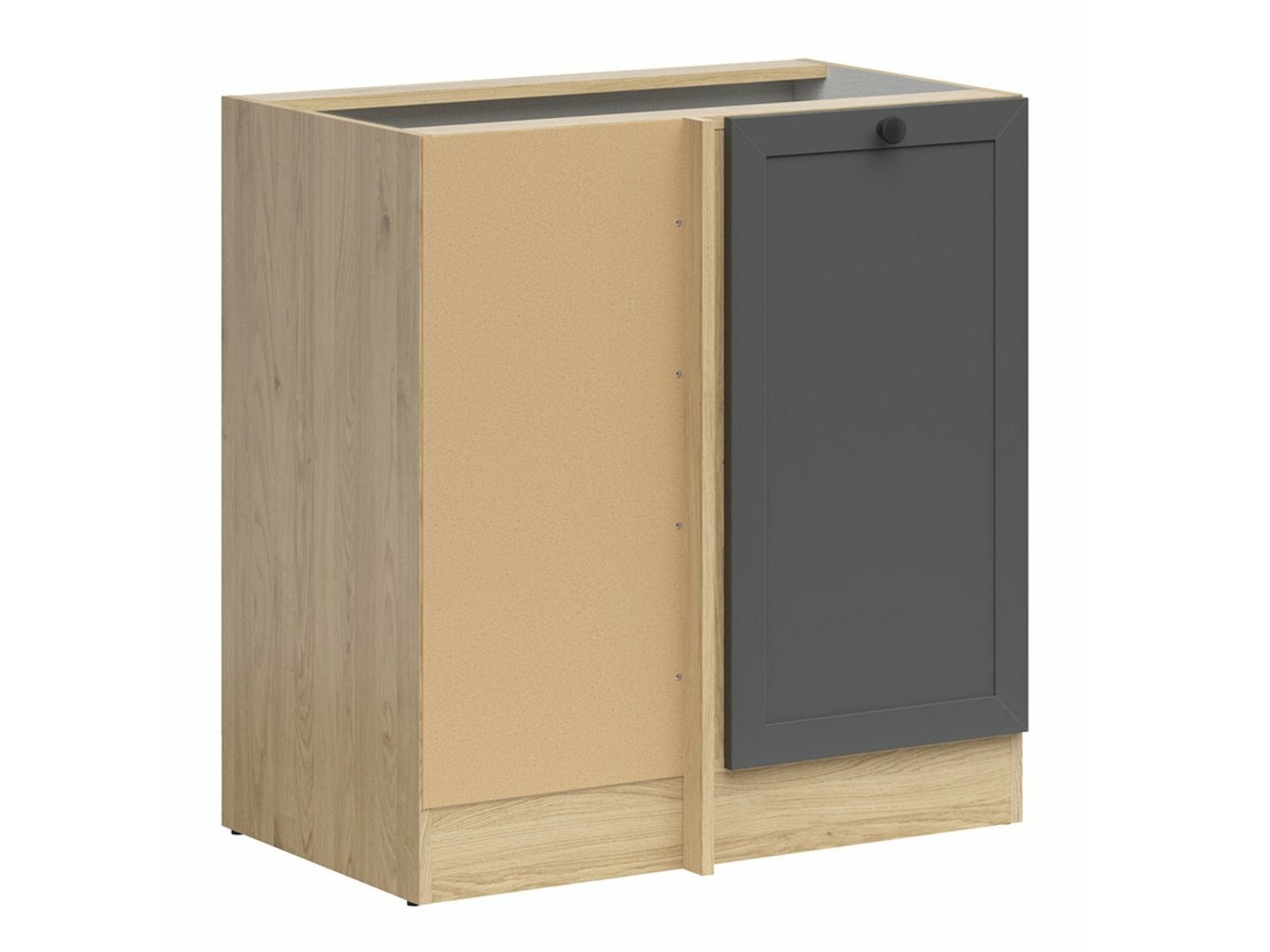 Modular corner cabinet Classic Grey Oak 115