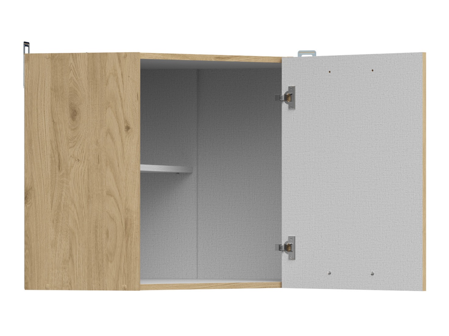 Modular wall-mounted corner cabinet Berna 103