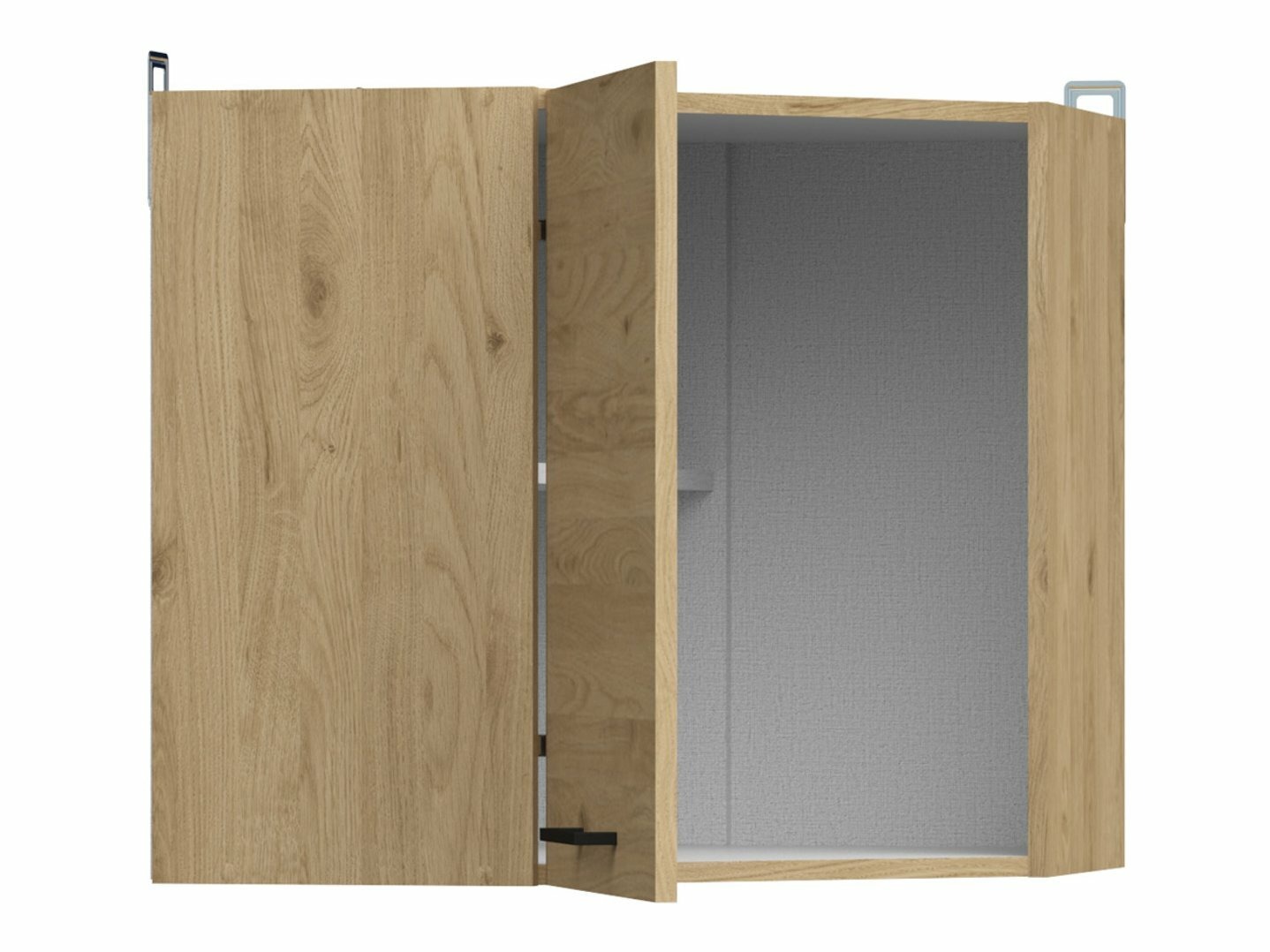 Modular wall-mounted corner cabinet Berna 103