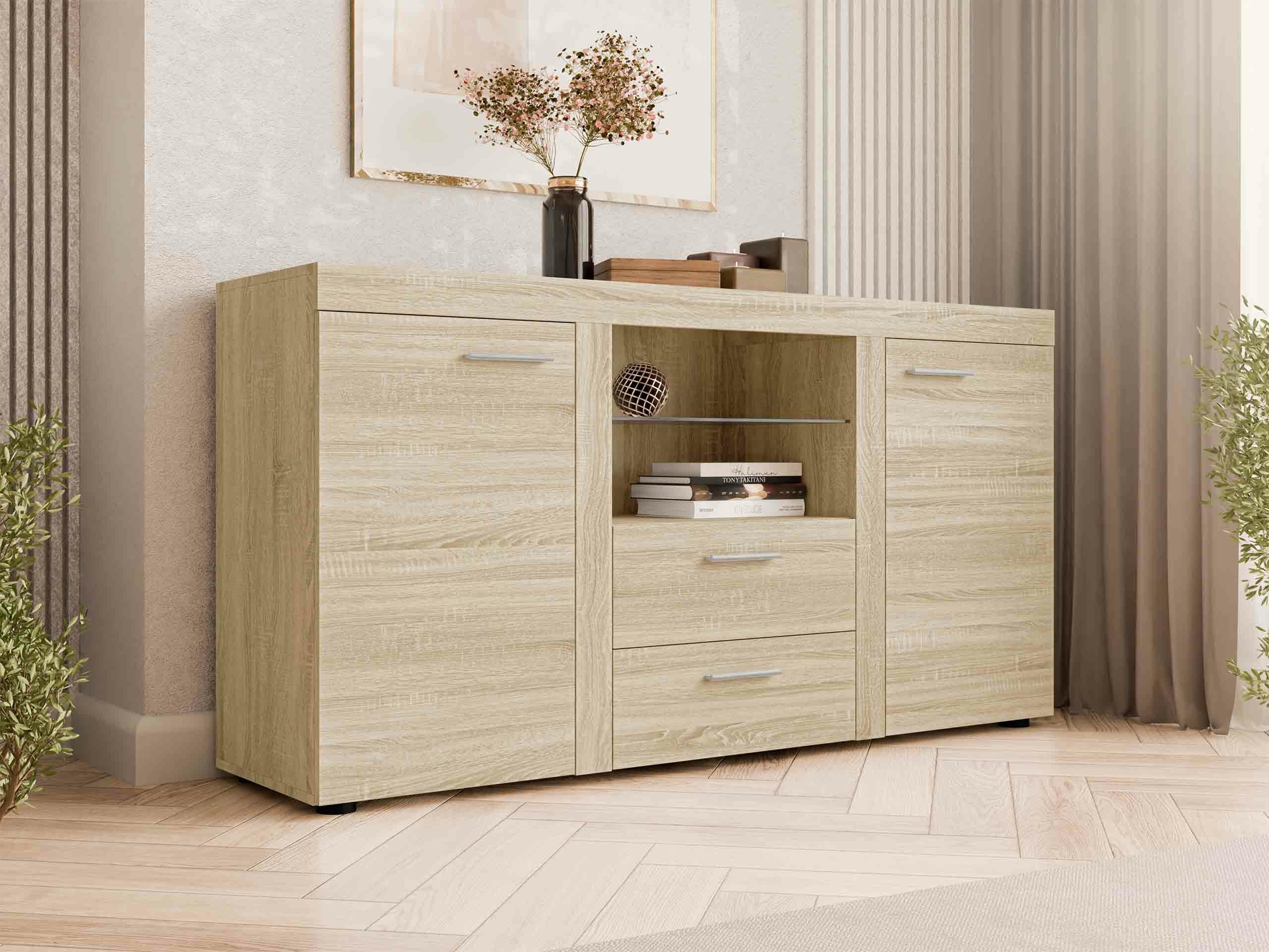 Chest of drawers Univio (Sonoma oak)