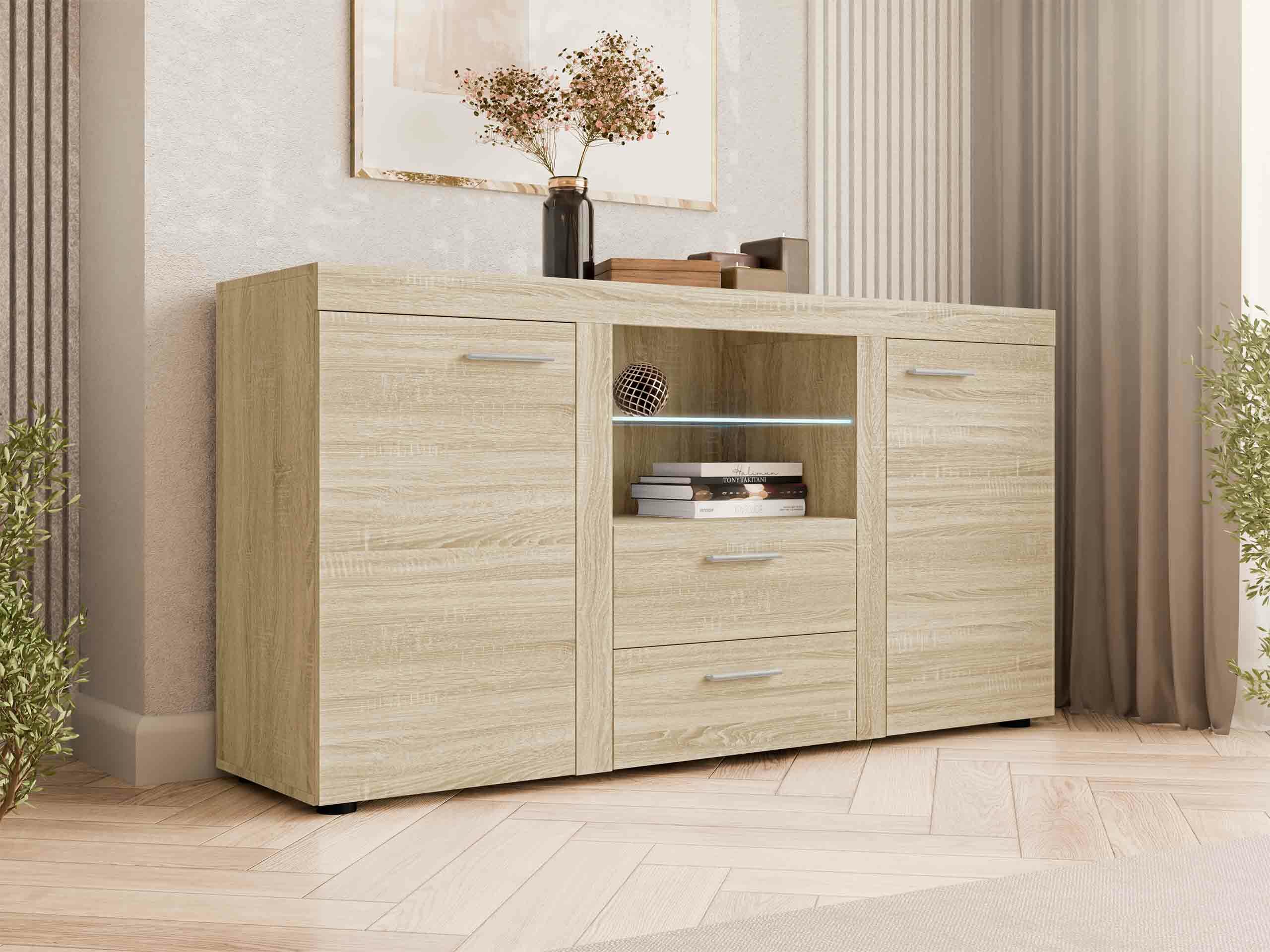 Chest of drawers Univio (Sonoma oak)