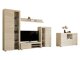 Living room set Tucson 106 (Sonoma oak)