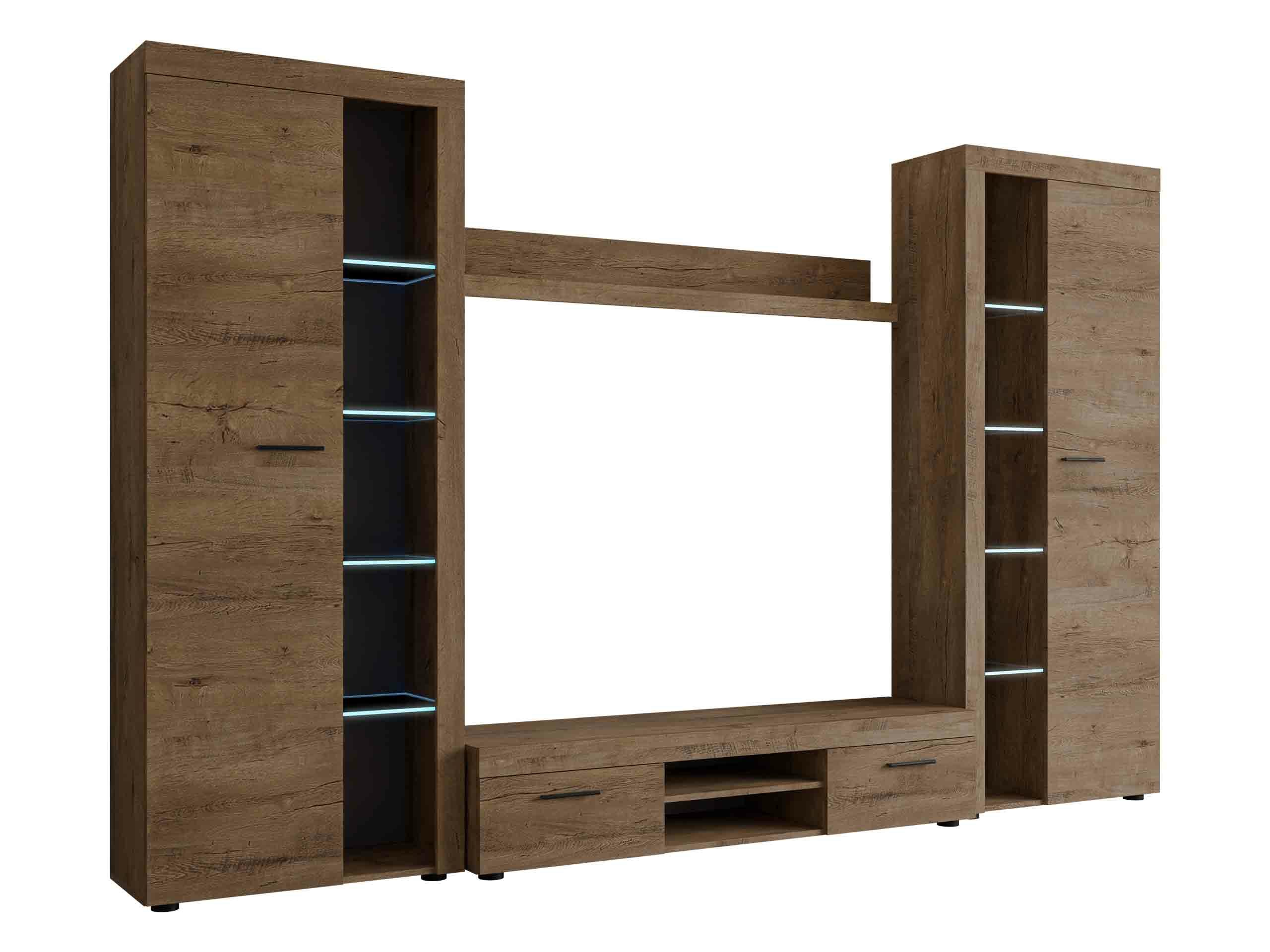 Living room set Univio II (Lefkas oak)