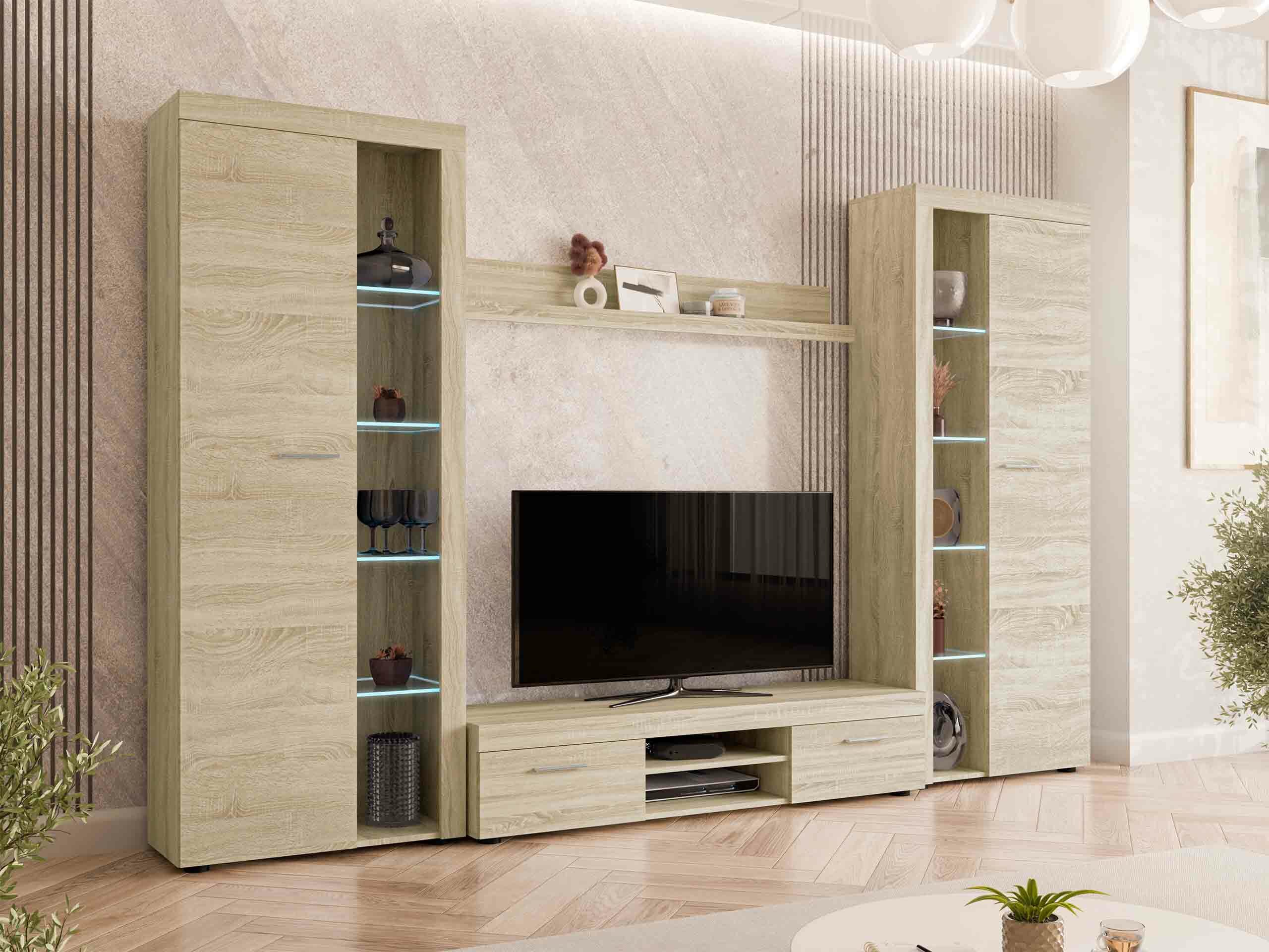 Living room set Univio II (Sonoma oak)