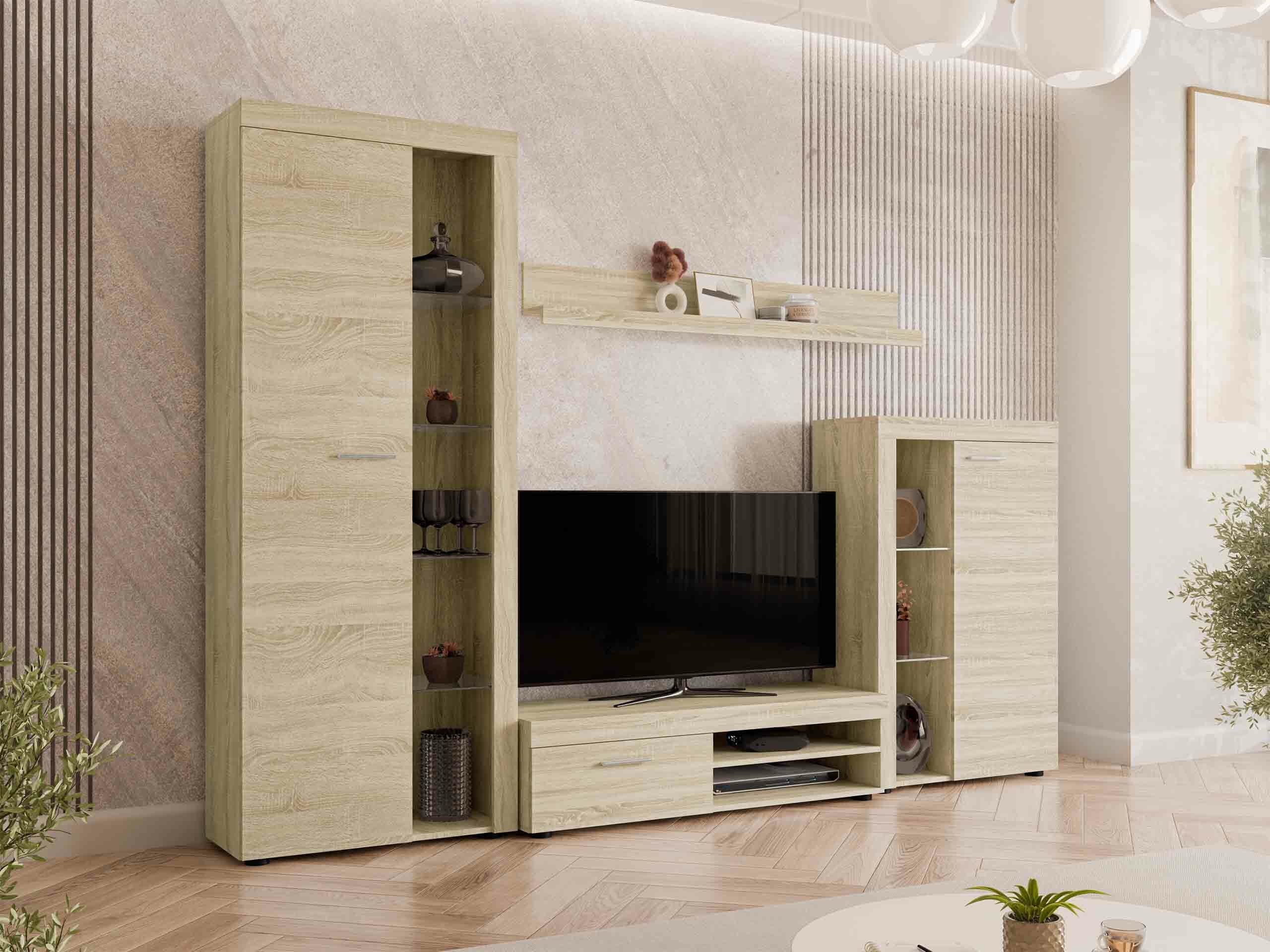 Living room set Univio (Sonoma oak)