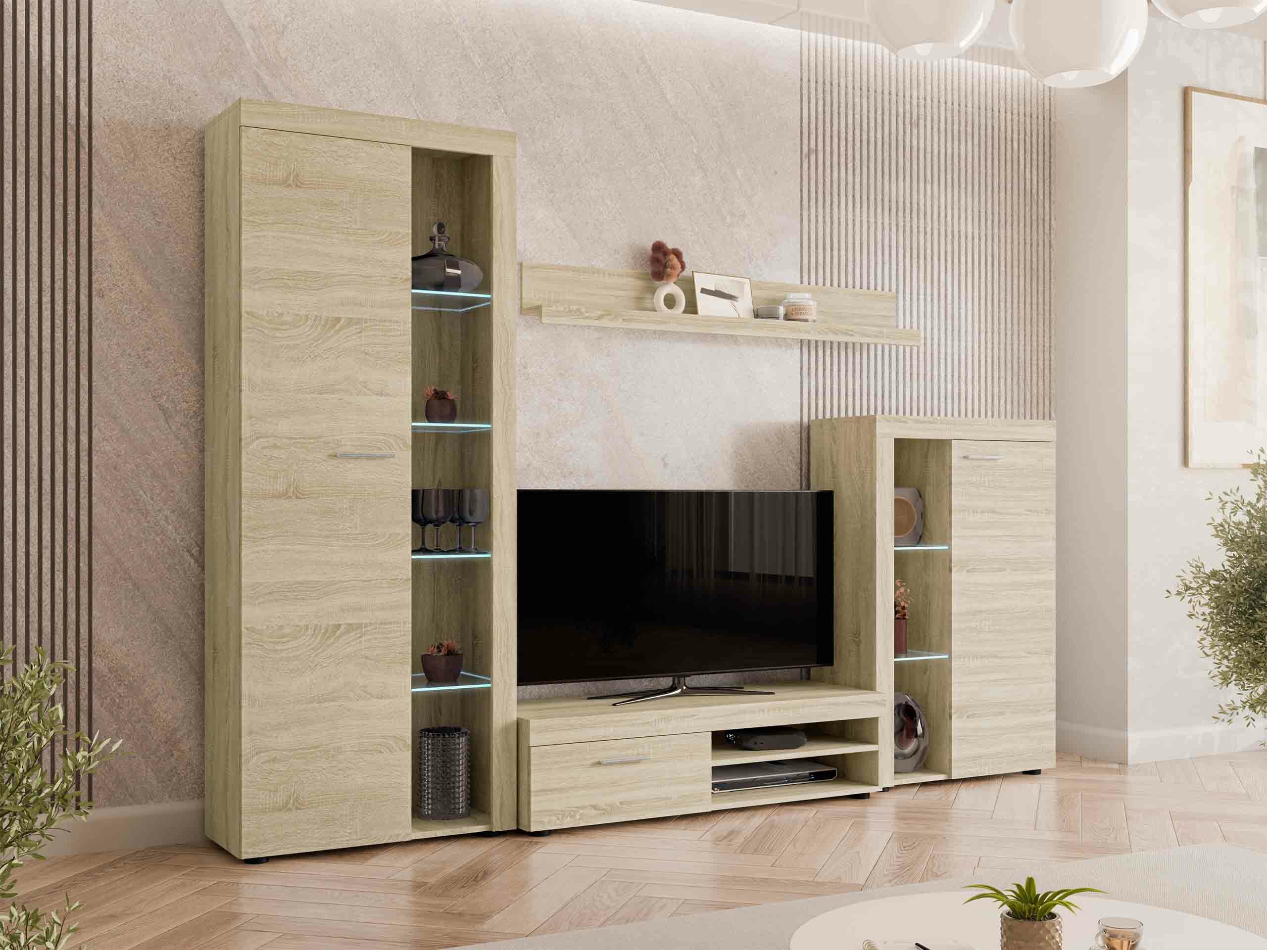 Living room set Univio (Sonoma oak)