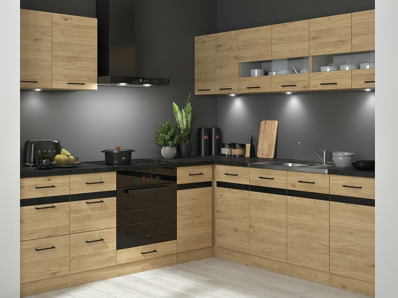 Modular kitchen set Berna 123