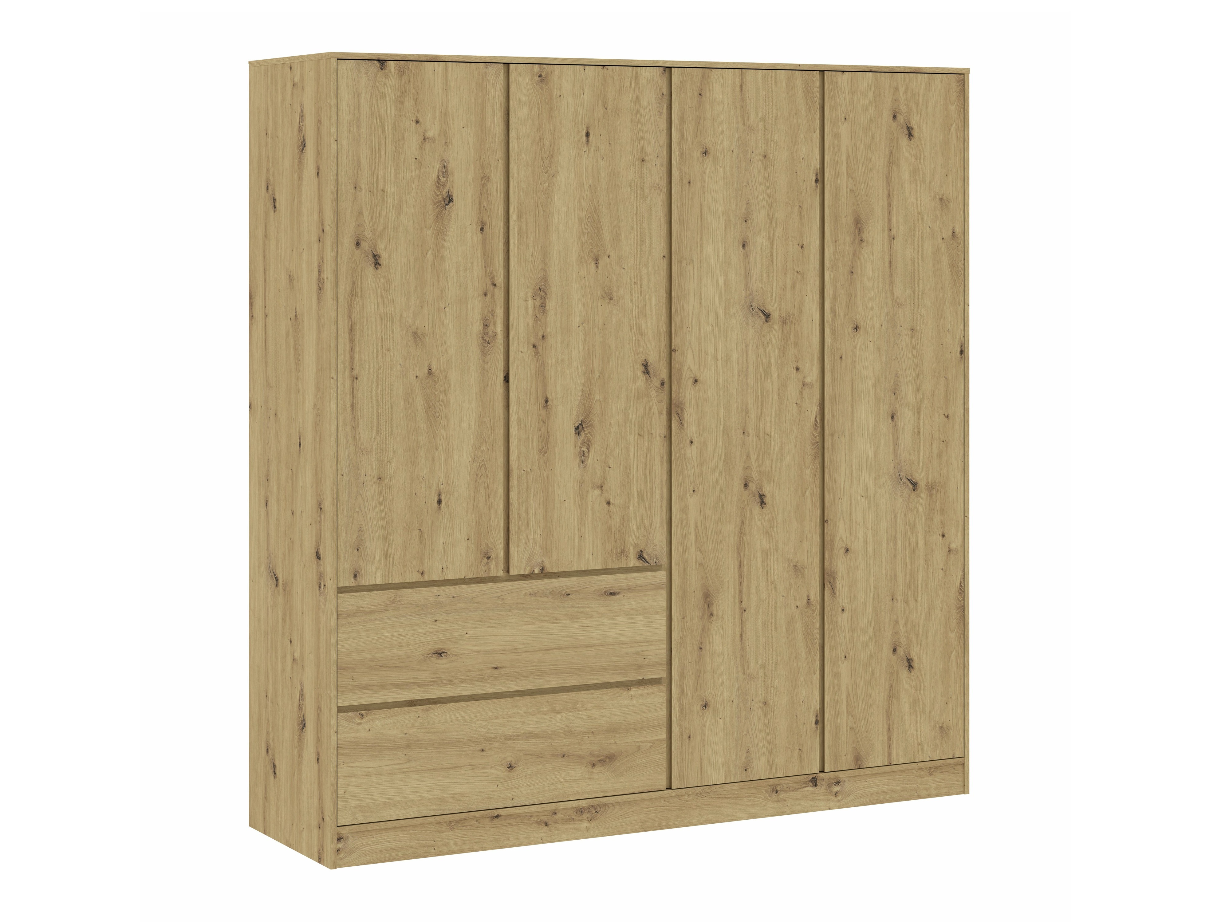 Wardrobe Mervese 104 (Artisan oak)