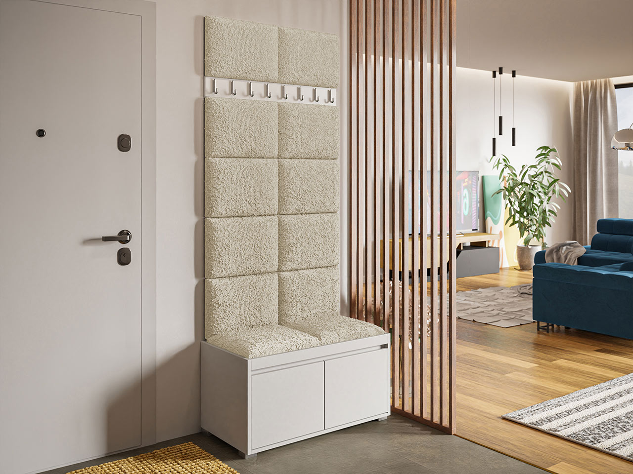 Hallway set Comfivo 392 (White + Abriamo 03)