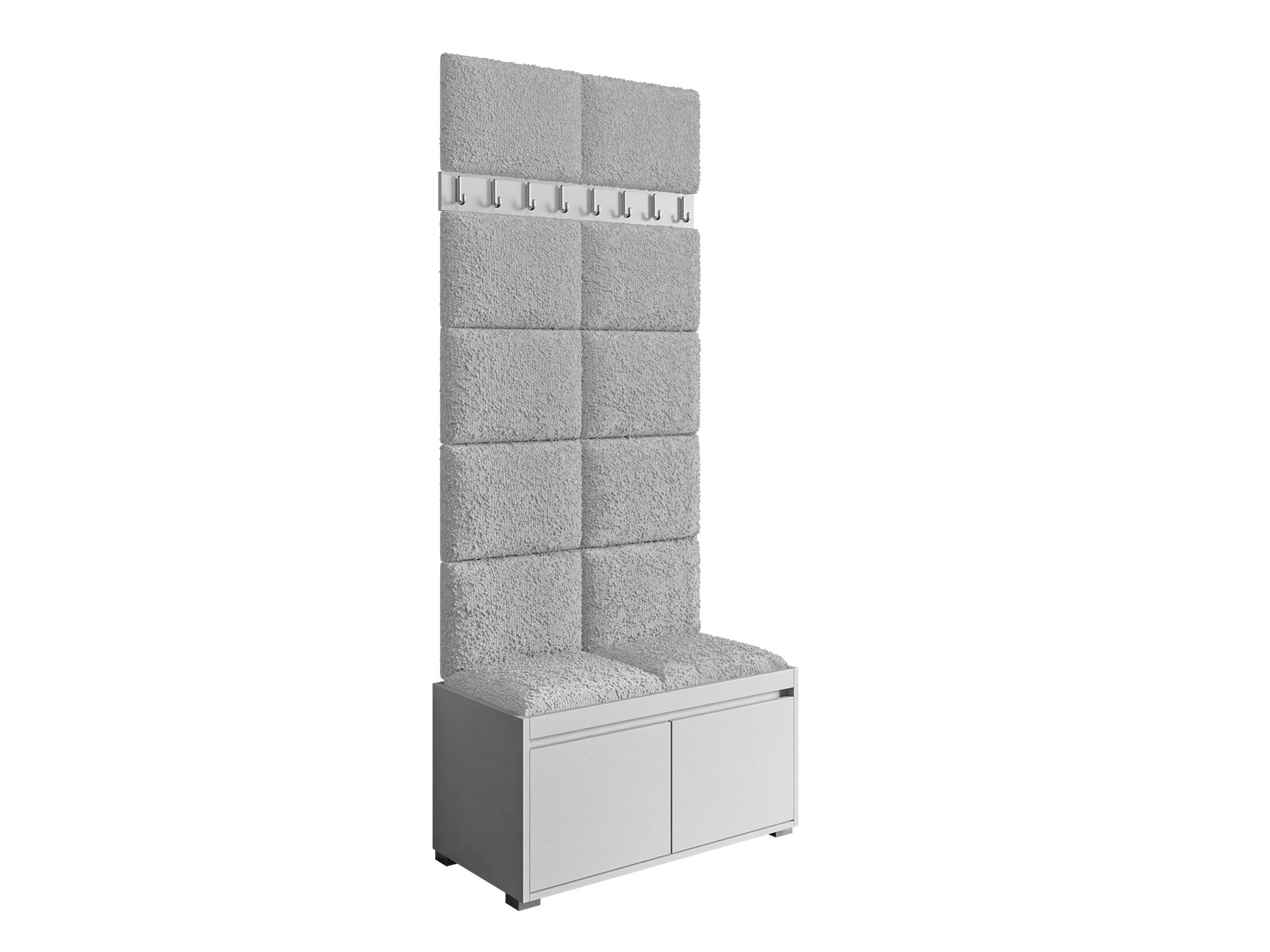 Hallway set Comfivo Pinus IV (White + Abriamo 06)