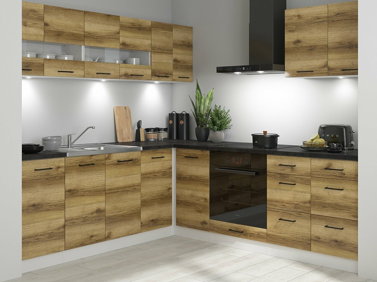 Modular corner cabinet Dela 112