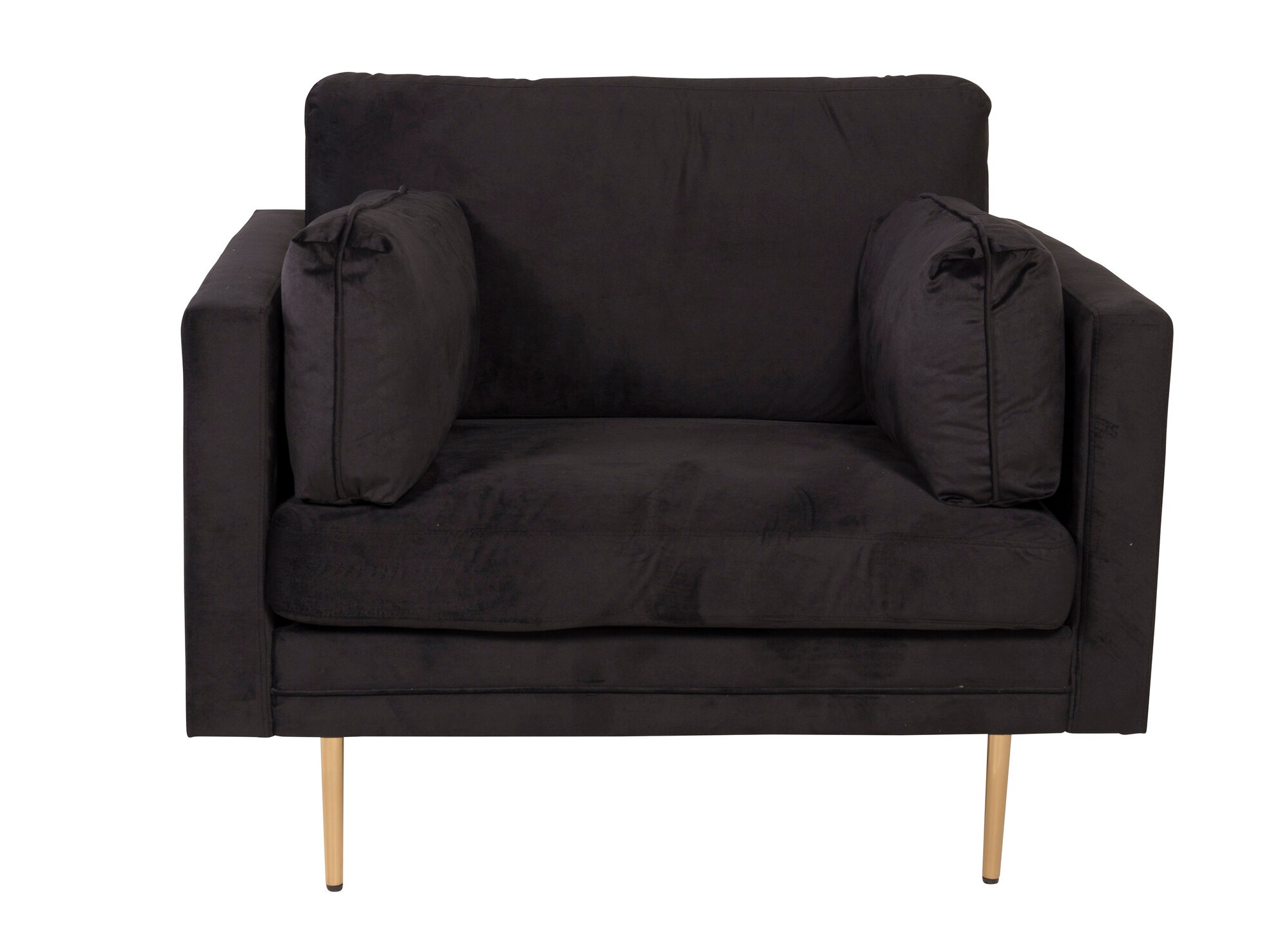 Armchair Dallas 100 (Black + Brown)