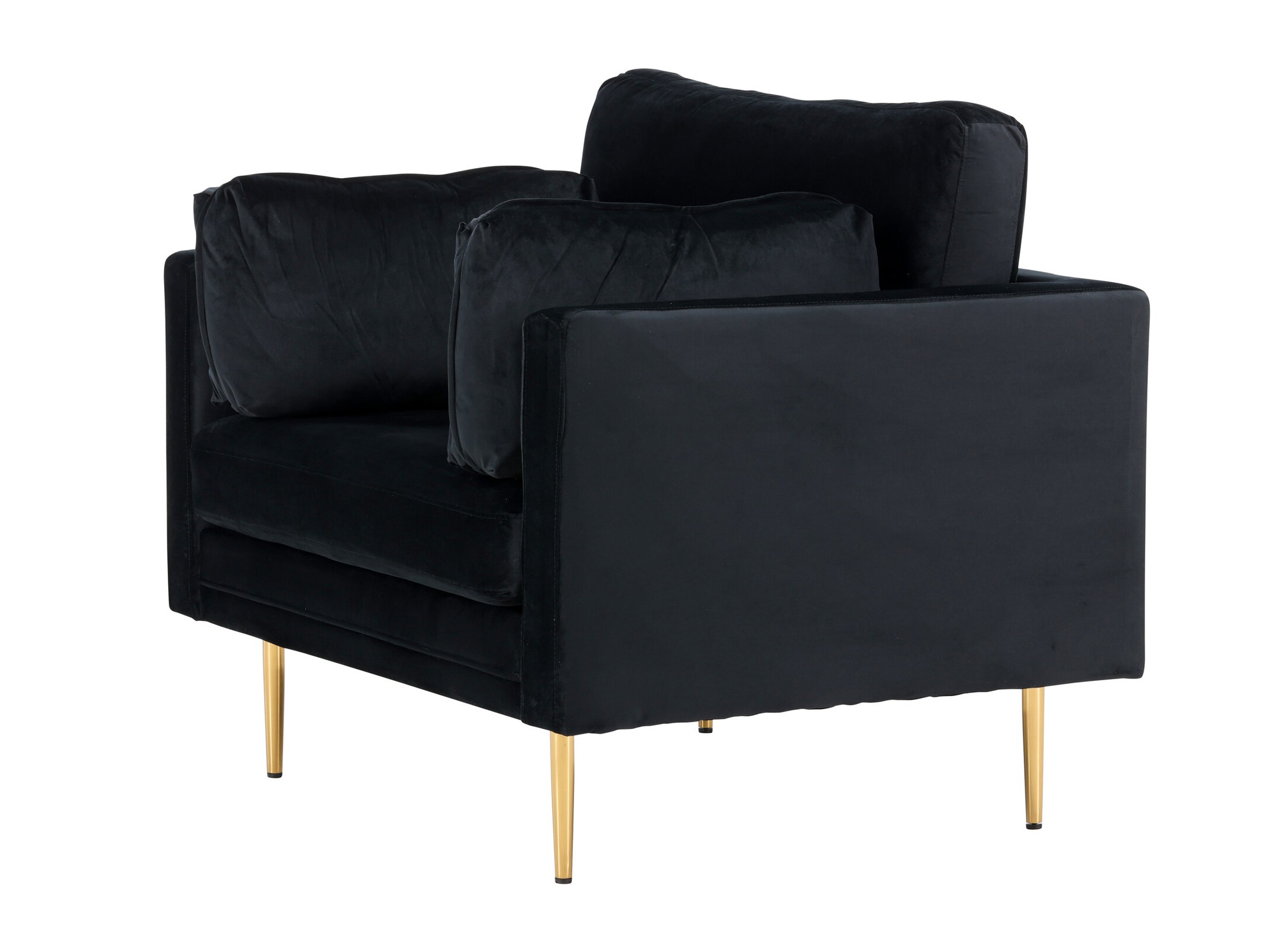 Armchair Dallas 100 (Black + Brown)