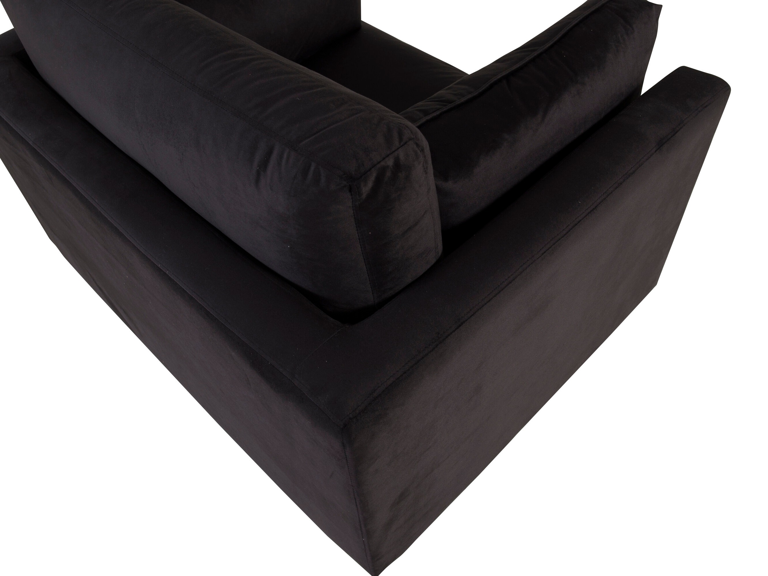 Armchair Dallas 100 (Black + Brown)