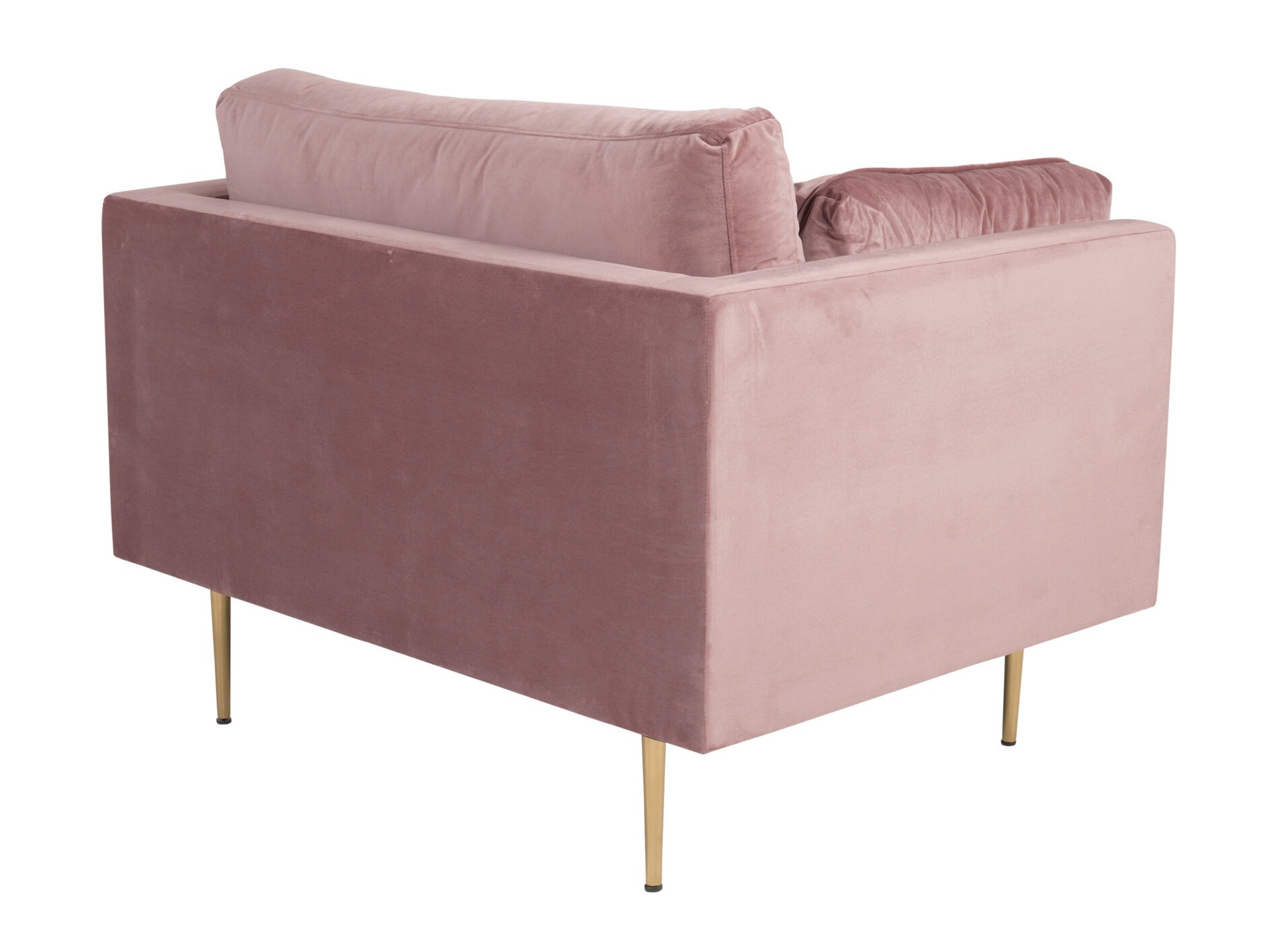 Armchair Dallas 100 (Dusty pink + Brown)