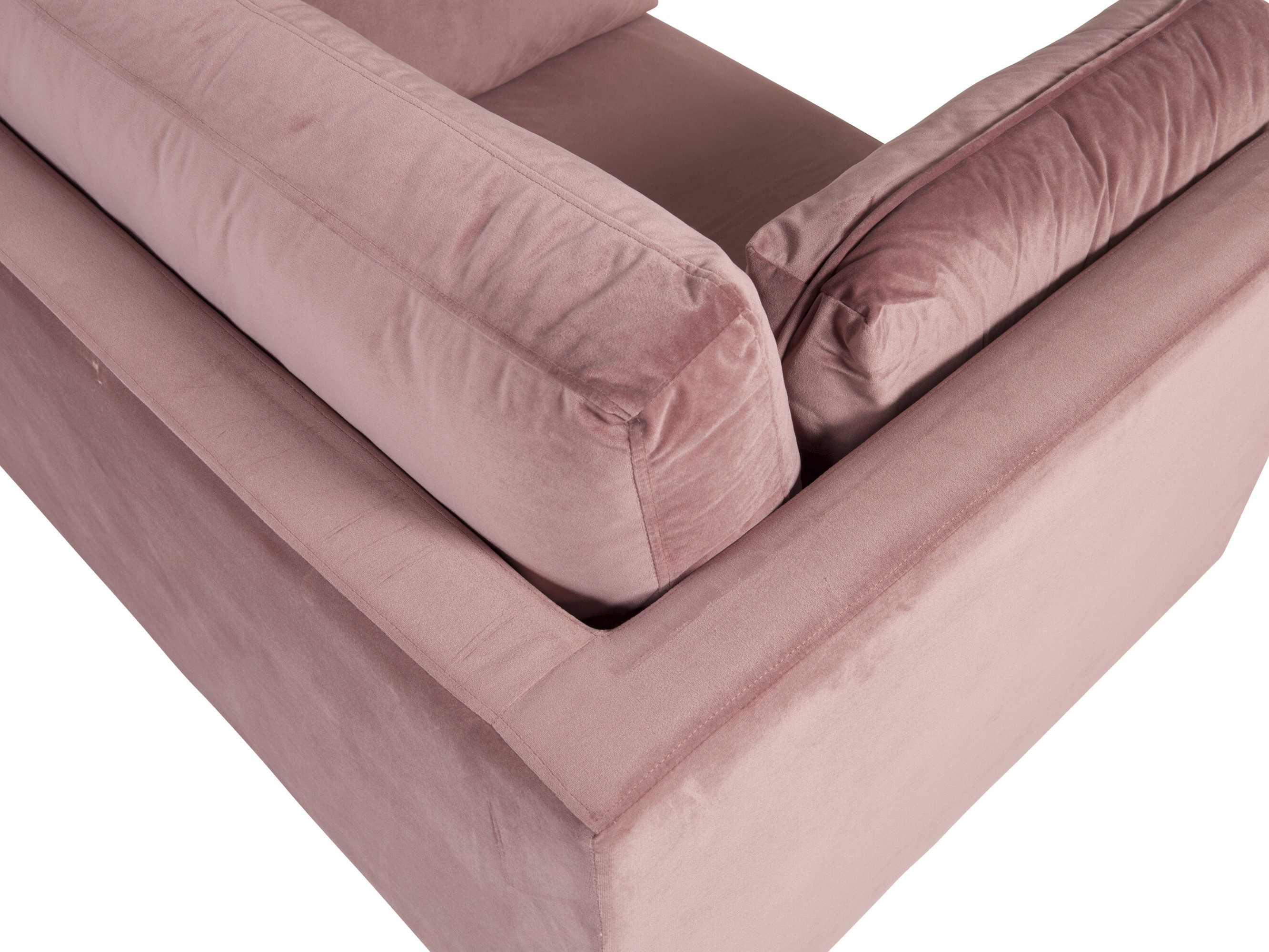 Armchair Dallas 100 (Dusty pink + Brown)