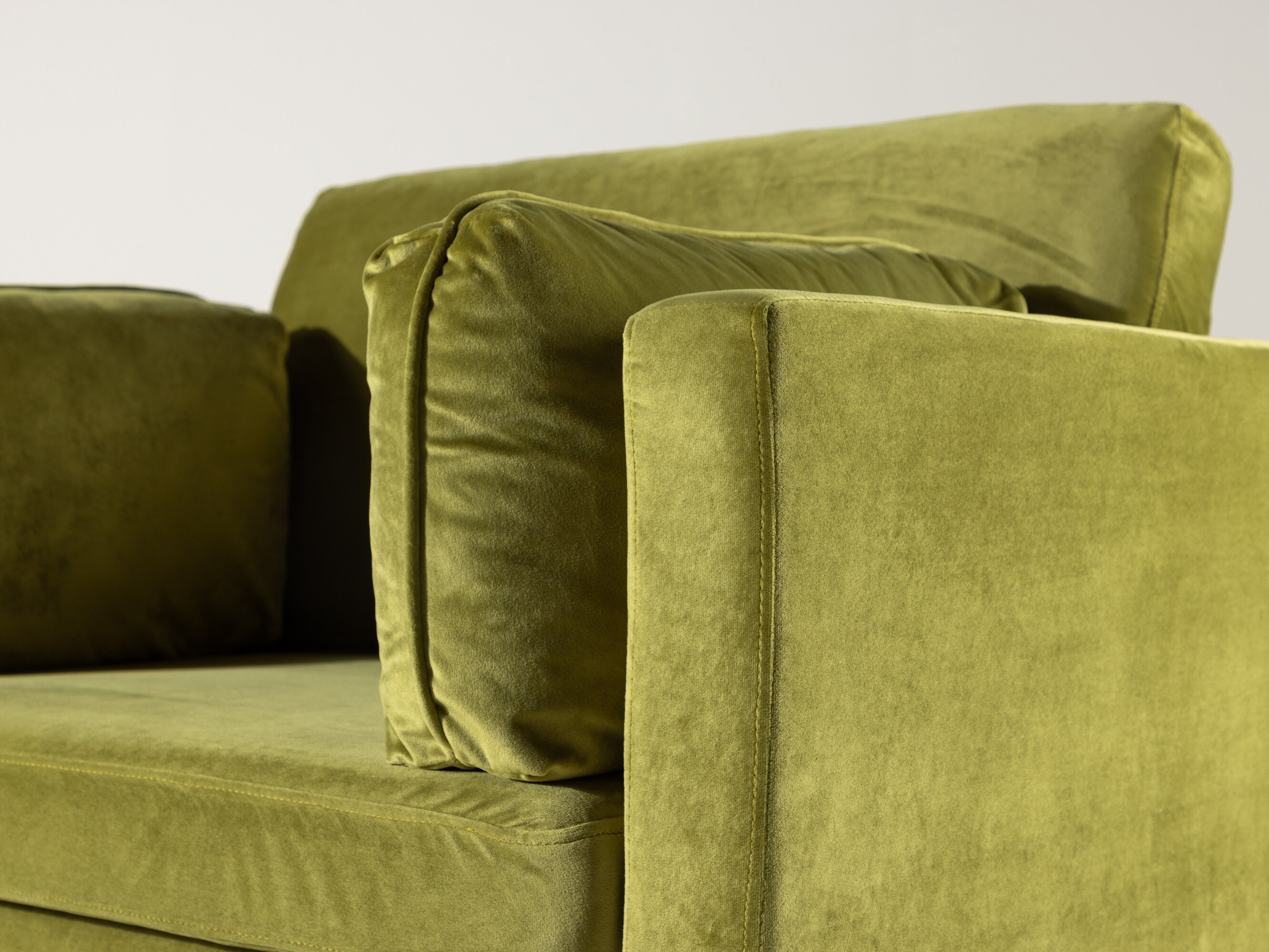 Armchair Dallas 100 (Green + Brown)
