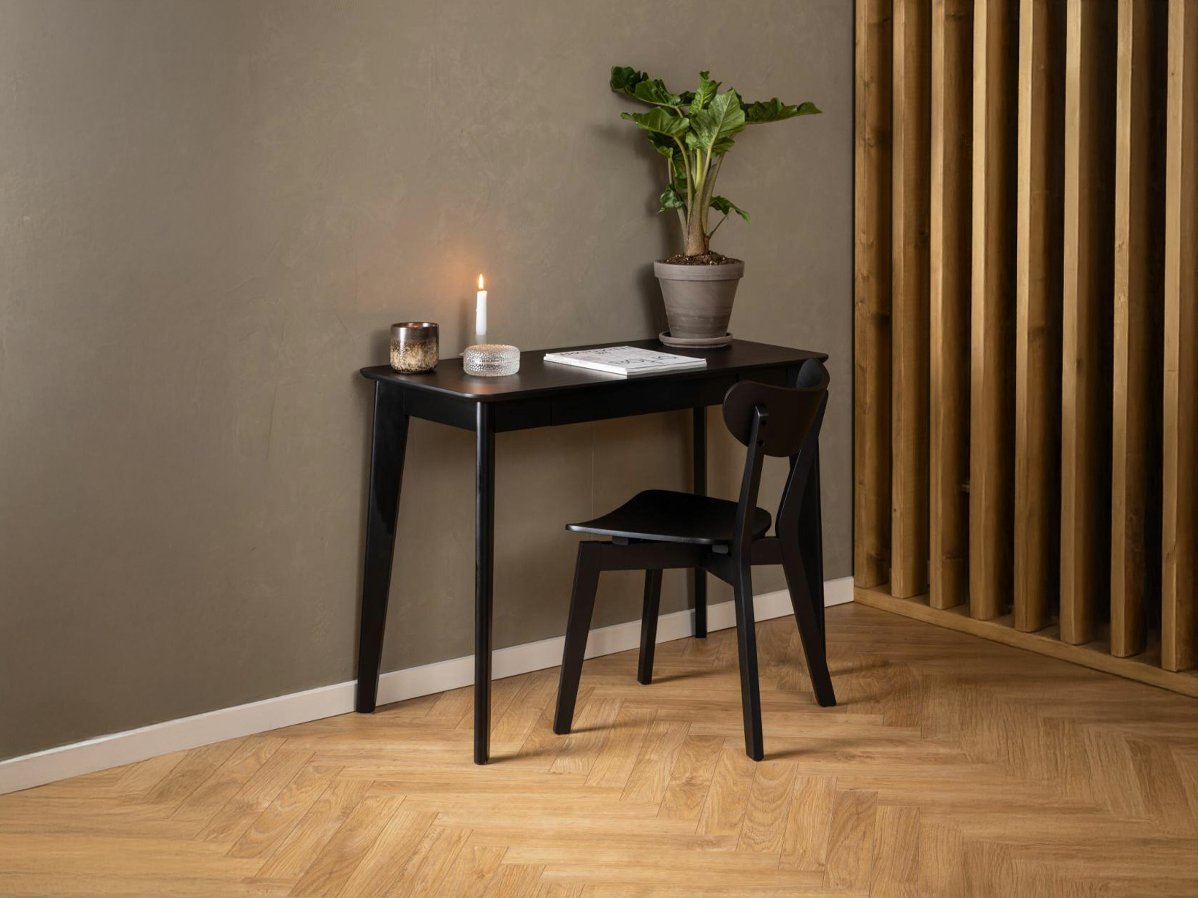 Chair Norsica 319 (Black oak + Black)