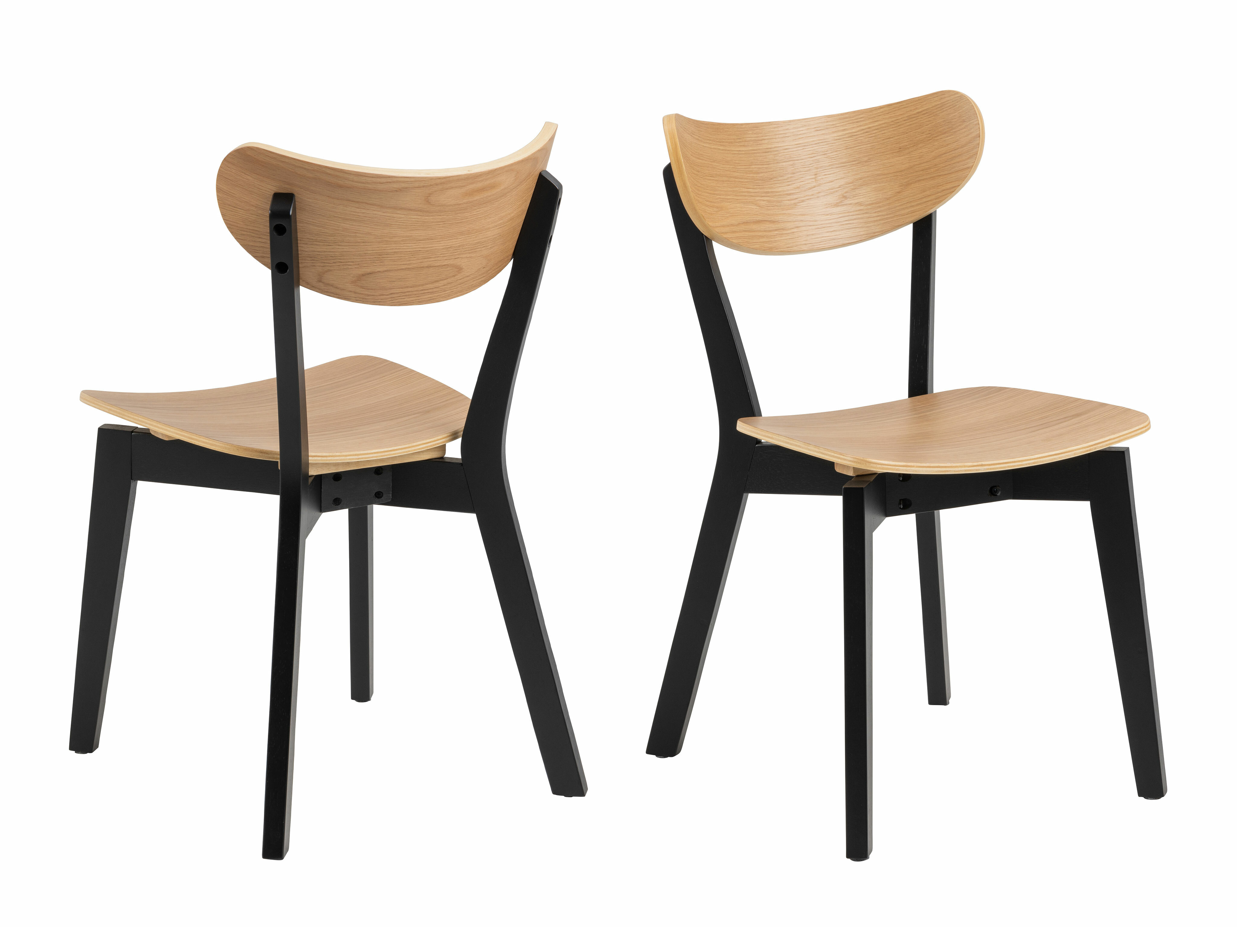 Chair Norsica 319 (Oak + Black)