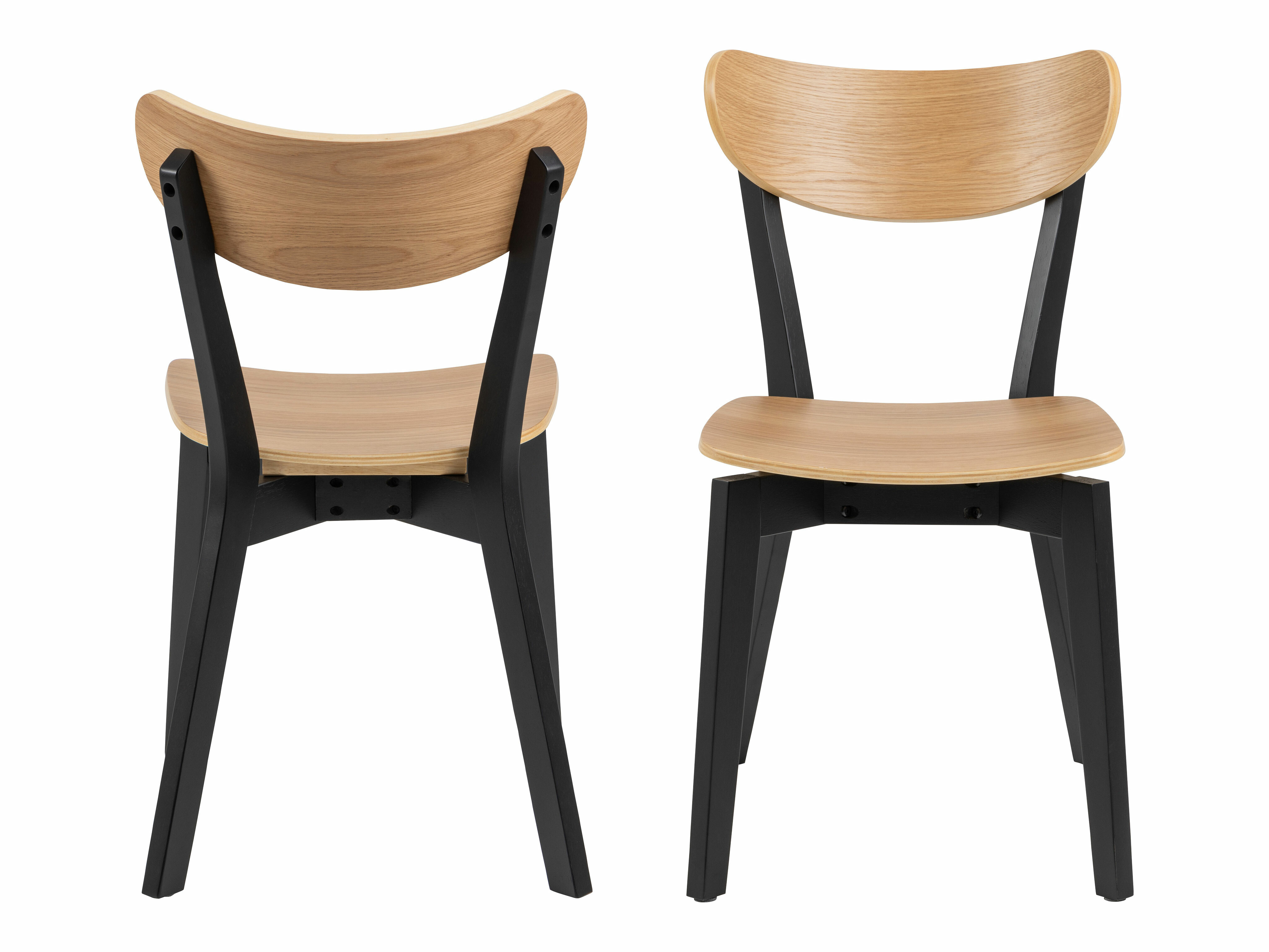 Chair Norsica 319 (Oak + Black)