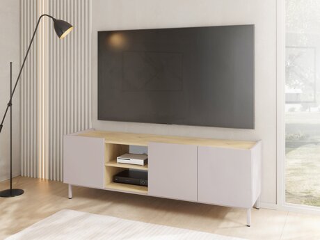 TV stand Veldome 102 (Cashmere + Oak)
