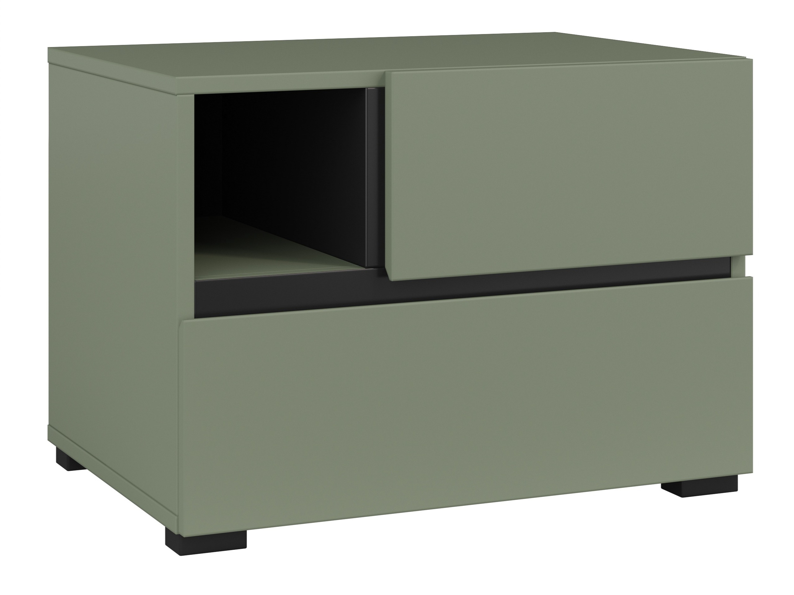 Bedside table Alfere 120 (Green)
