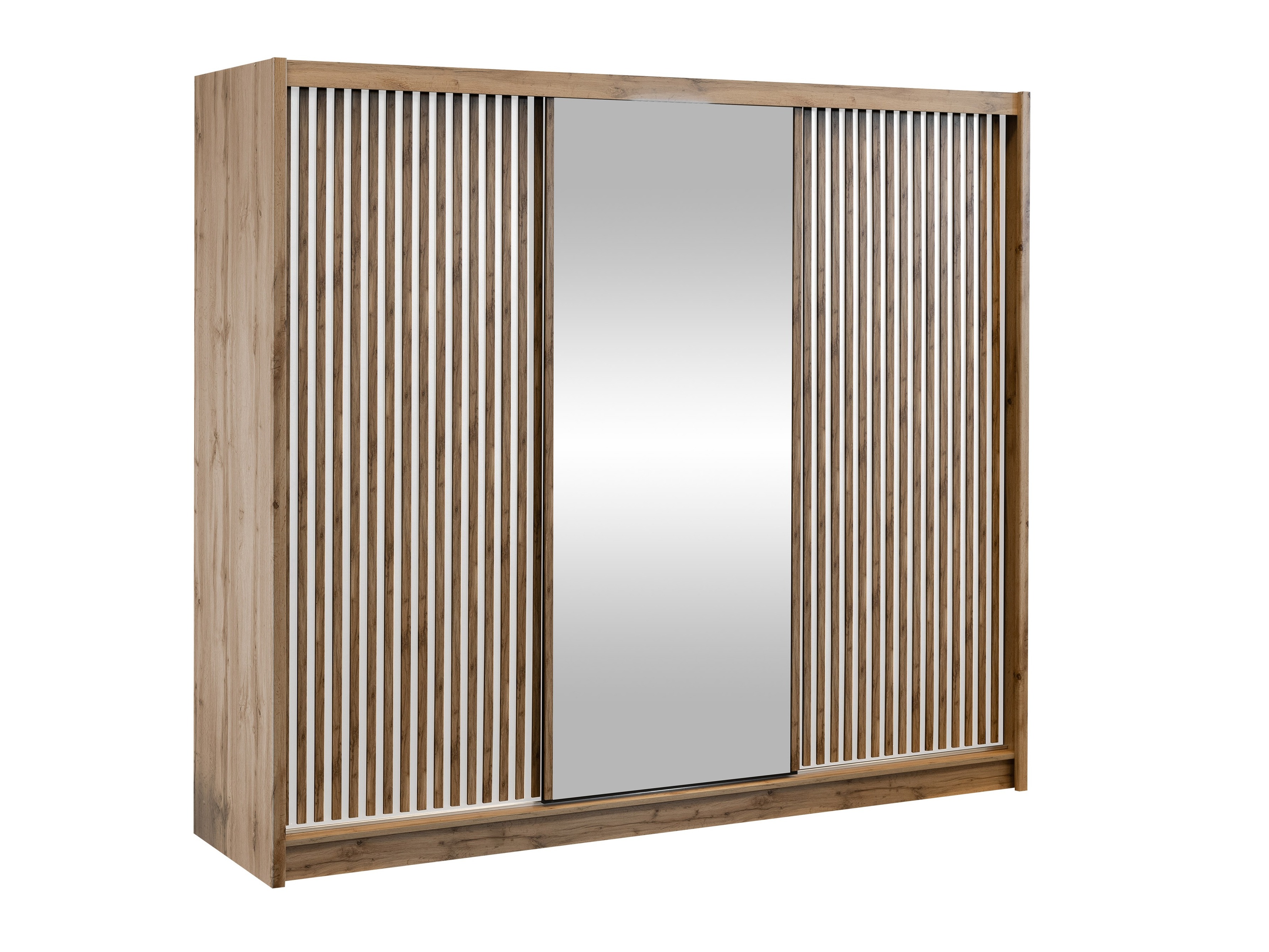 Wardrobe Gemes I (Wotan Oak + White)