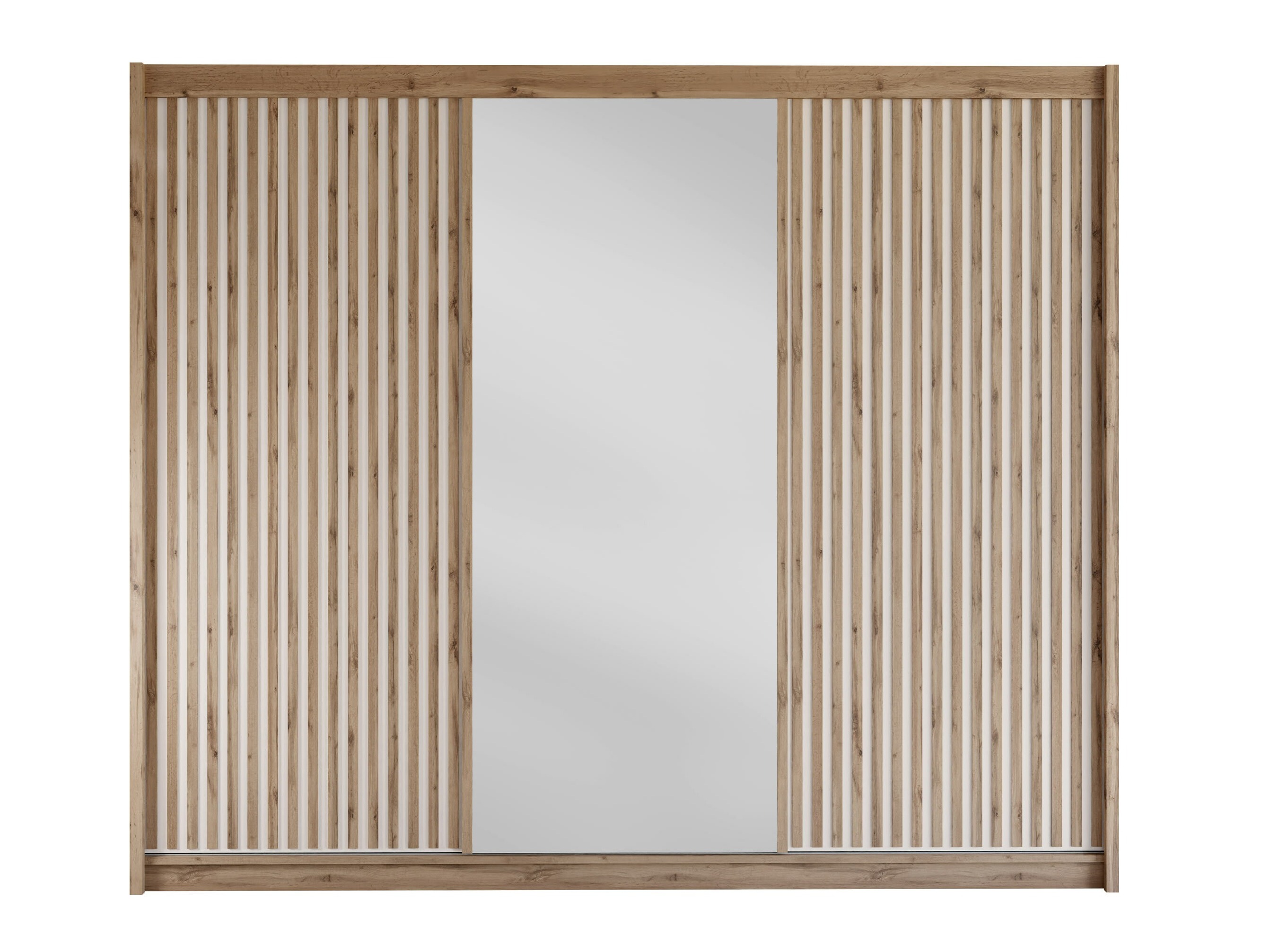 Wardrobe Gemes I (Wotan Oak + White)