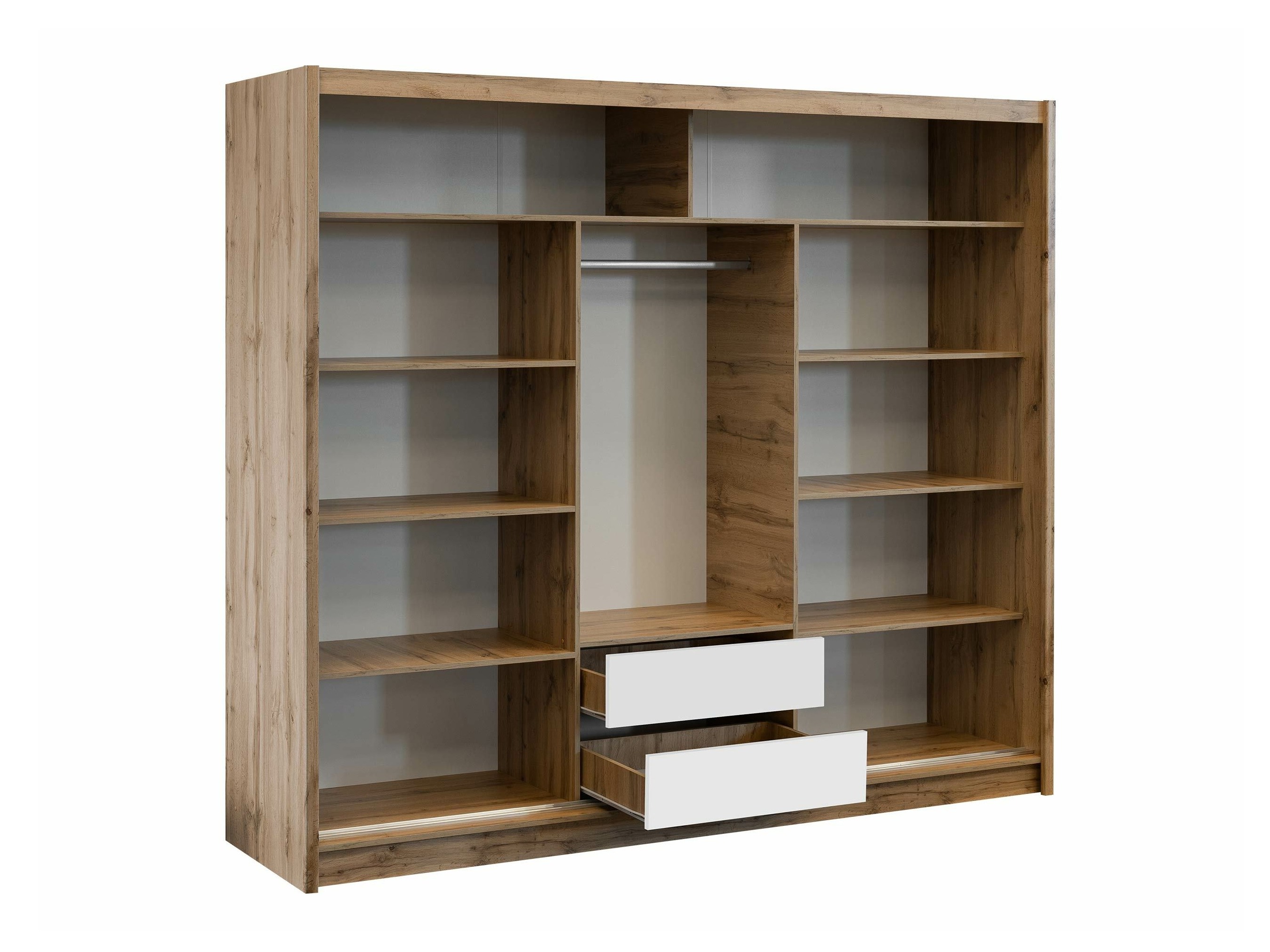 Wardrobe Honolulu 275 (Wotan Oak + White)